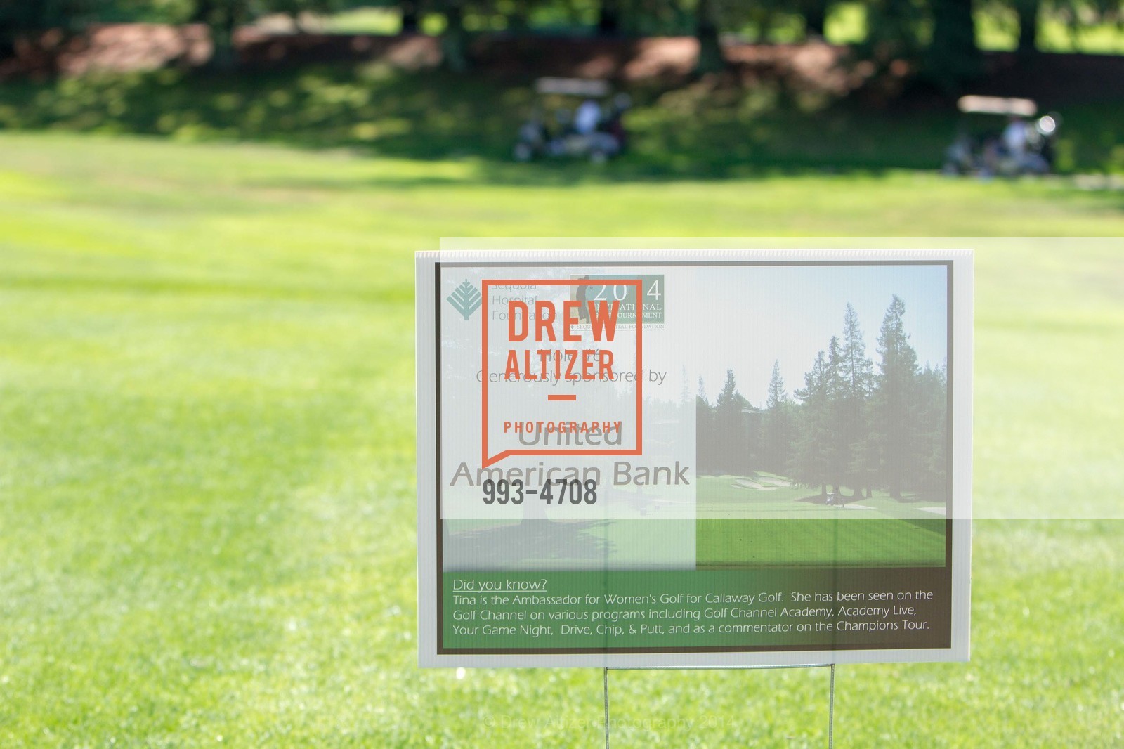 Atmosphere, SEQUOIA HOSPITAL FOUNDATION'S 30th Invitational Golf Tournament, US, September 8th, 2014, Photo #993-4708 Atmosphere, Photo #993-4708