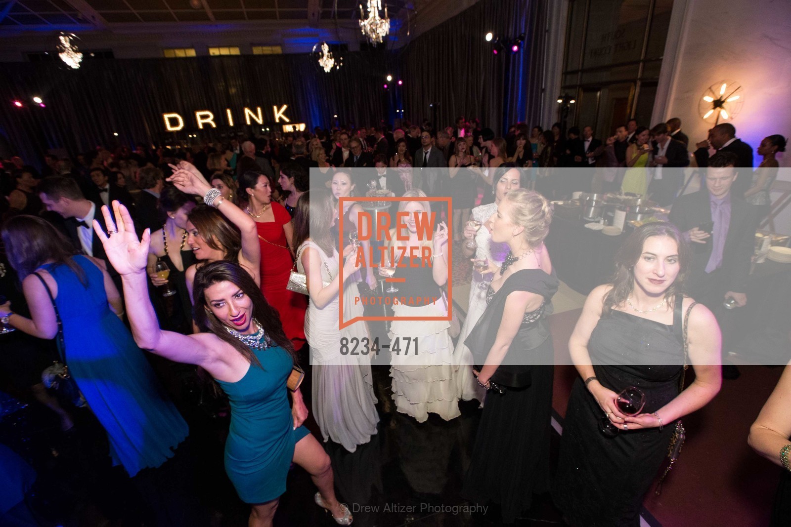 Dance Floor, SAN FRANCISCO BALLET Opening Night Gala: PHENOMENAL - After Party, US. War memorial opera house, January 22nd, 2014,Drew Altizer, Drew Altizer Photography, full-service agency, private events, San Francisco photographer, photographer california