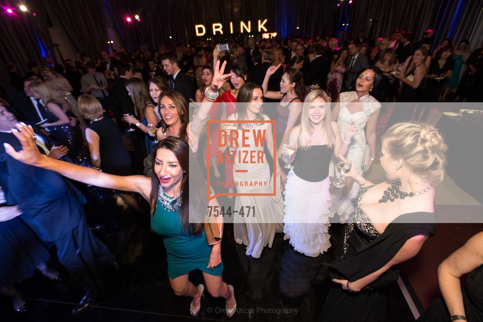 Dance Floor, SAN FRANCISCO BALLET Opening Night Gala: PHENOMENAL - After Party, US. War memorial opera house, January 22nd, 2014,Drew Altizer, Drew Altizer Photography, full-service agency, private events, San Francisco photographer, photographer california