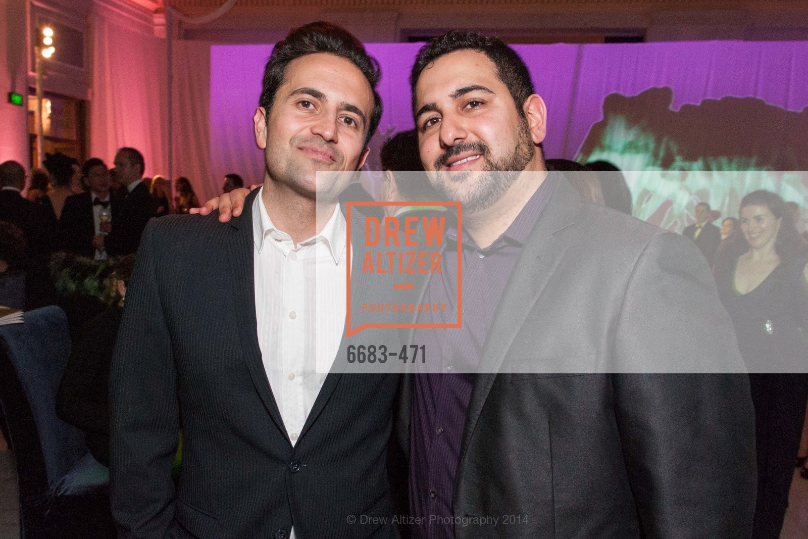 Dino Elyassnia, Bonnie Davari, SAN FRANCISCO BALLET Opening Night Gala: PHENOMENAL - After Party, US. War memorial opera house, January 22nd, 2014,Drew Altizer, Drew Altizer Photography, full-service agency, private events, San Francisco photographer, photographer california