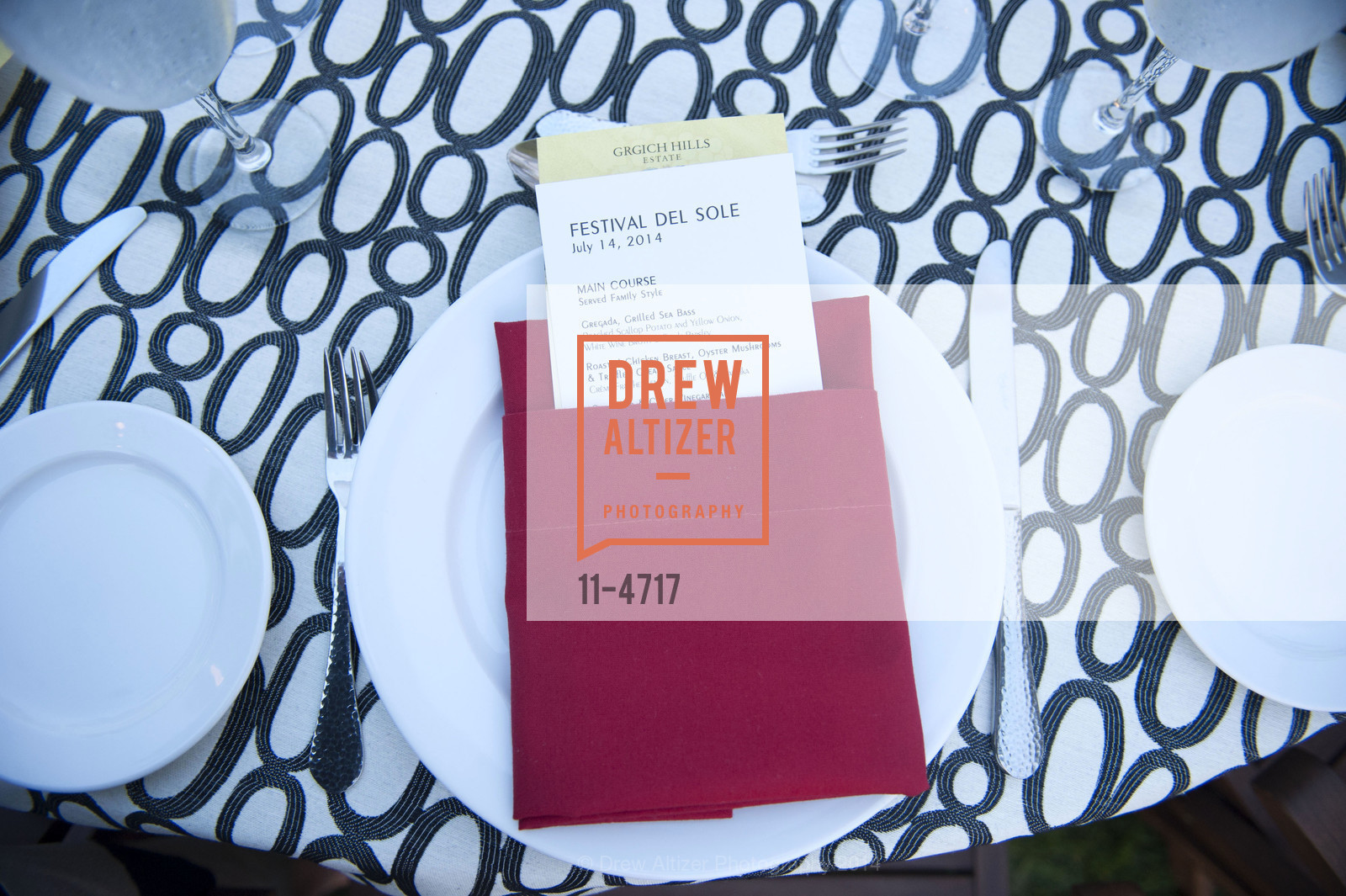 Atmosphere, FESTIVAL DEL SOLE Dinner at GRGICH HILLS ESTATE, US, July 14th, 2014, Photo #11-4717 Atmosphere, Photo #11-4717