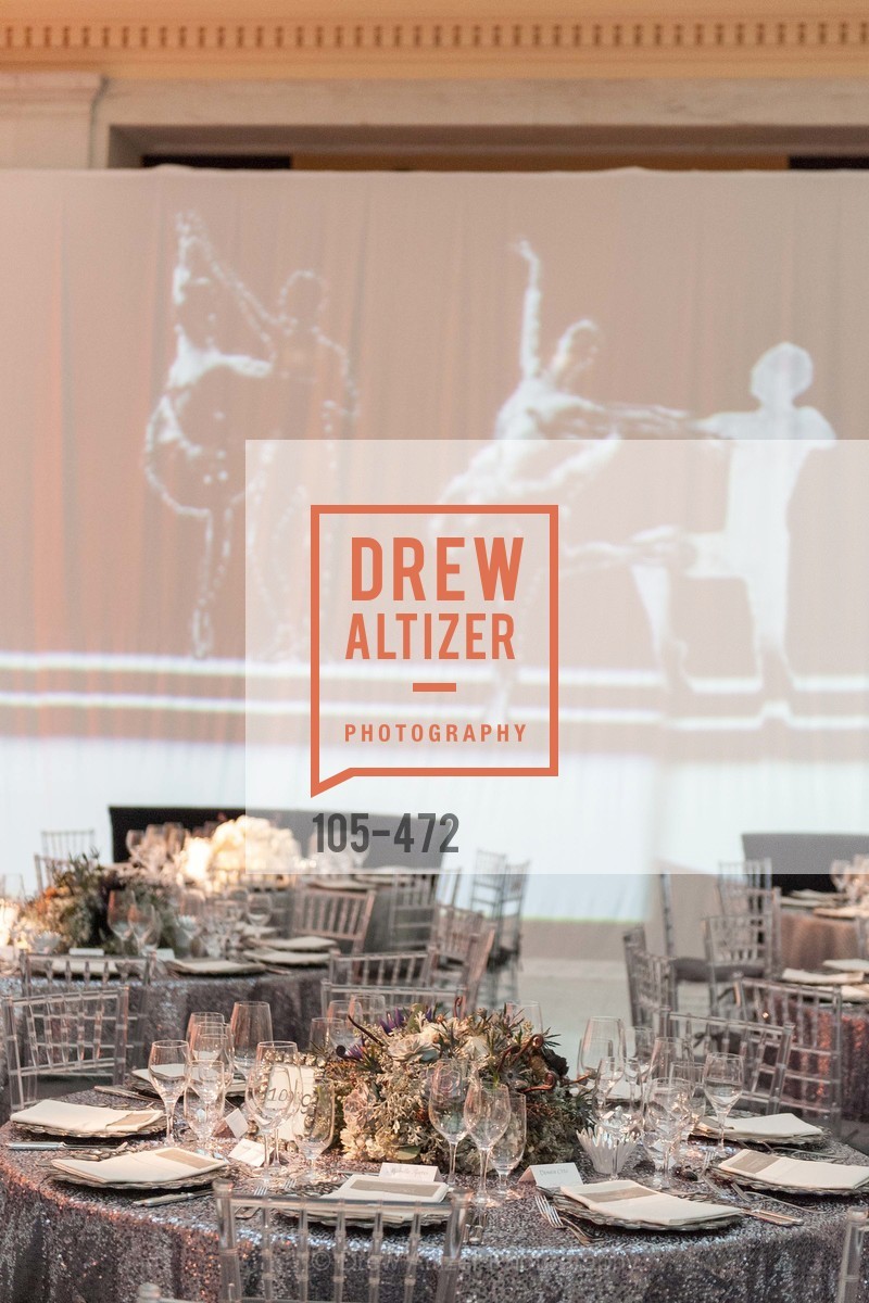 Atmosphere, SAN FRANCISCO BALLET Opening Night Gala: PHENOMENAL - Intermission & Dinner, US. SF City Hall, January 22nd, 2014,Drew Altizer, Drew Altizer Photography, full-service event agency, private events, San Francisco photographer, photographer California