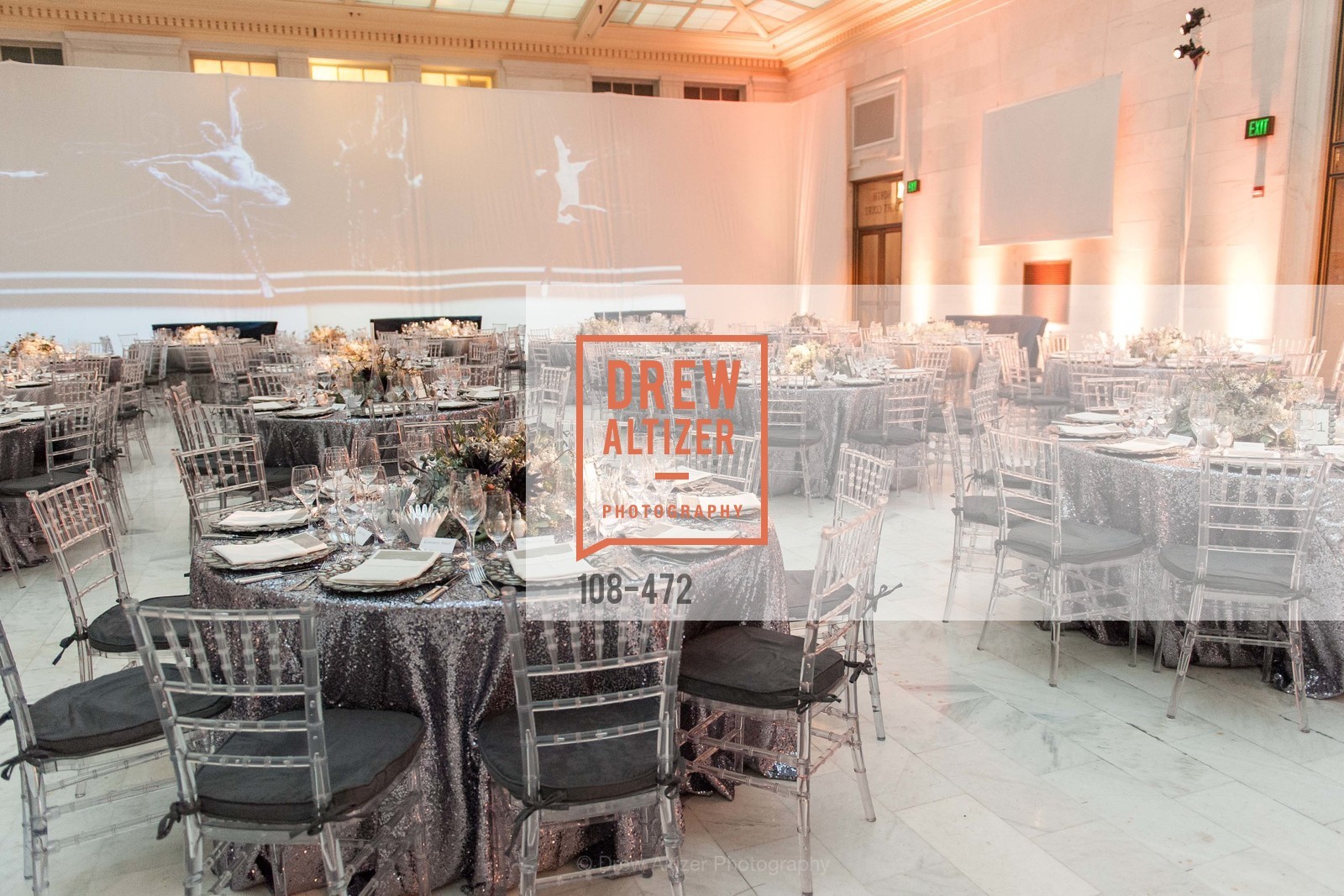 Atmosphere, SAN FRANCISCO BALLET Opening Night Gala: PHENOMENAL - Intermission & Dinner, US. SF City Hall, January 22nd, 2014,Drew Altizer, Drew Altizer Photography, full-service agency, private events, San Francisco photographer, photographer california