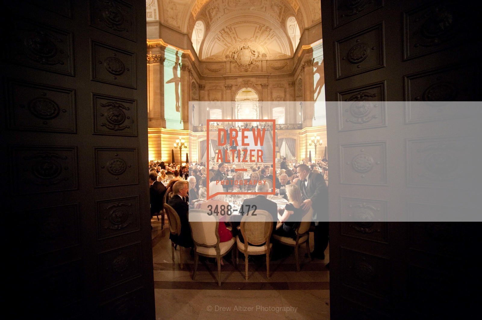 Atmosphere, SAN FRANCISCO BALLET Opening Night Gala: PHENOMENAL - Intermission & Dinner, US. SF City Hall, January 22nd, 2014,Drew Altizer, Drew Altizer Photography, full-service agency, private events, San Francisco photographer, photographer california