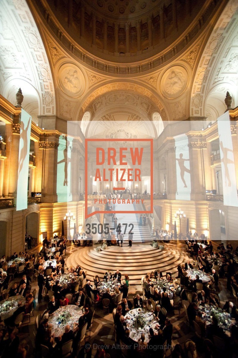 Atmosphere, SAN FRANCISCO BALLET Opening Night Gala: PHENOMENAL - Intermission & Dinner, US. SF City Hall, January 22nd, 2014,Drew Altizer, Drew Altizer Photography, full-service agency, private events, San Francisco photographer, photographer california