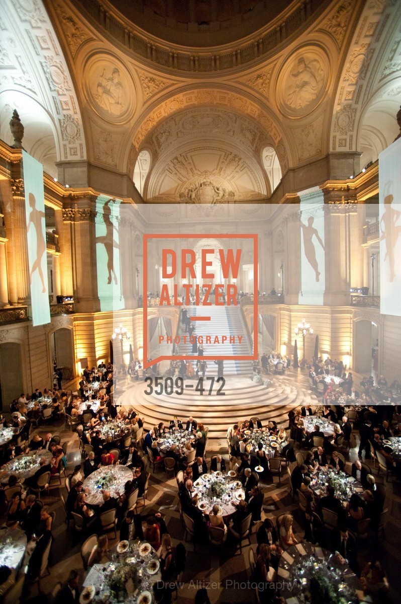 Atmosphere, SAN FRANCISCO BALLET Opening Night Gala: PHENOMENAL - Intermission & Dinner, US. SF City Hall, January 22nd, 2014,Drew Altizer, Drew Altizer Photography, full-service agency, private events, San Francisco photographer, photographer california