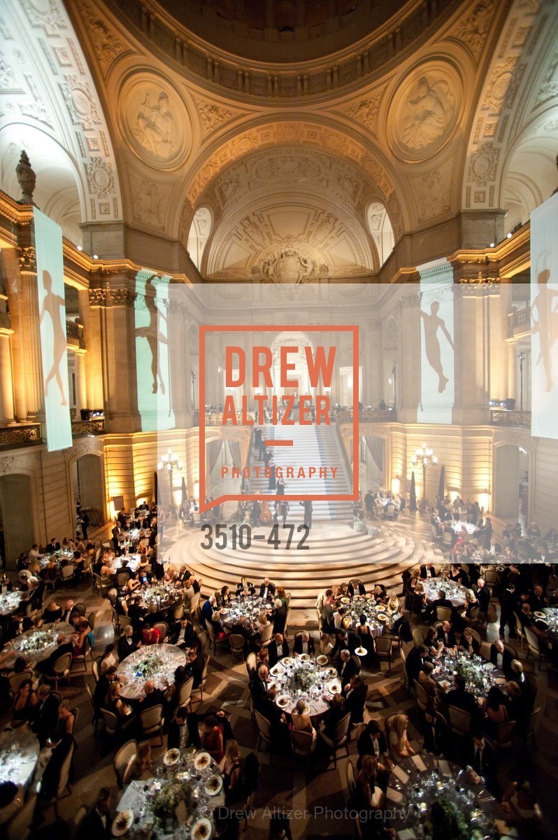 Atmosphere, SAN FRANCISCO BALLET Opening Night Gala: PHENOMENAL - Intermission & Dinner, US. SF City Hall, January 22nd, 2014,Drew Altizer, Drew Altizer Photography, full-service agency, private events, San Francisco photographer, photographer california
