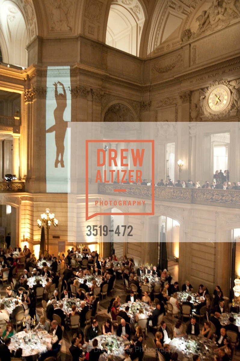 Atmosphere, SAN FRANCISCO BALLET Opening Night Gala: PHENOMENAL - Intermission & Dinner, US. SF City Hall, January 22nd, 2014,Drew Altizer, Drew Altizer Photography, full-service agency, private events, San Francisco photographer, photographer california