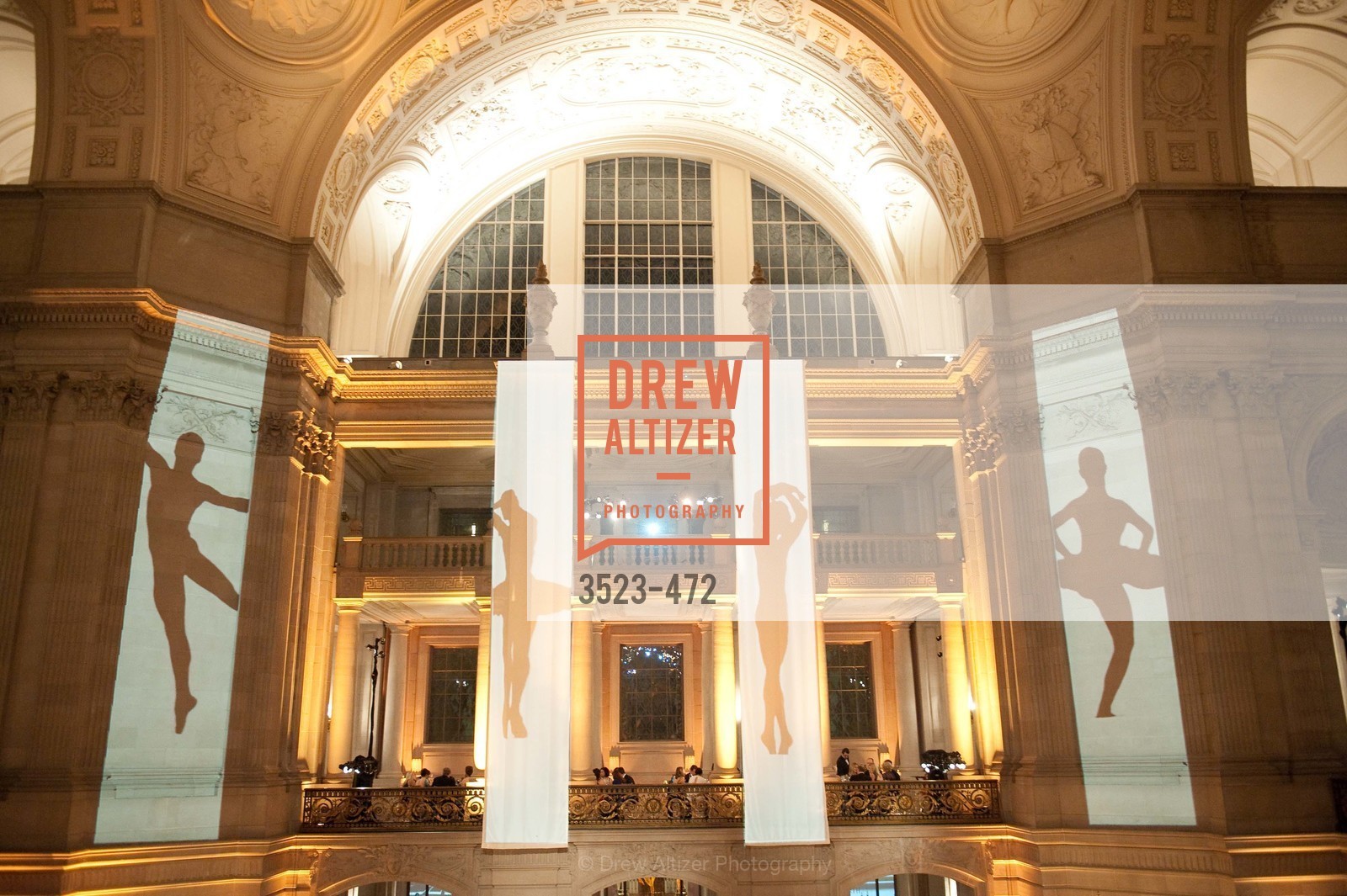 Atmosphere, SAN FRANCISCO BALLET Opening Night Gala: PHENOMENAL - Intermission & Dinner, US. SF City Hall, January 22nd, 2014,Drew Altizer, Drew Altizer Photography, full-service agency, private events, San Francisco photographer, photographer california