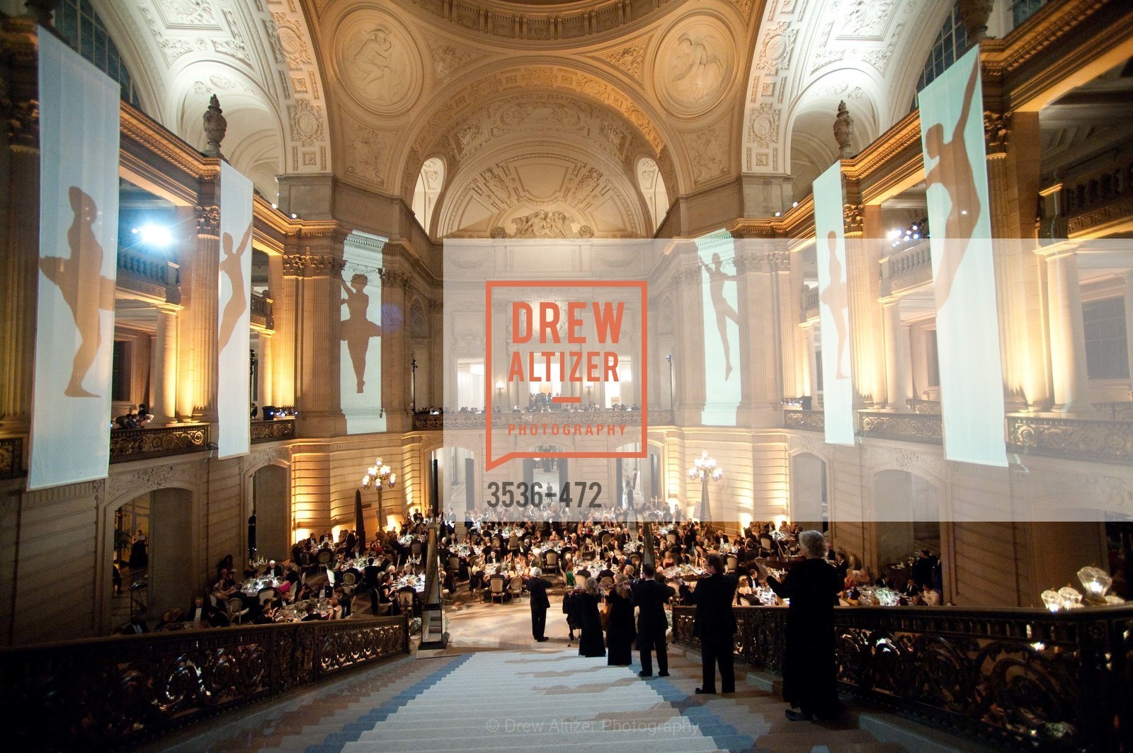 Atmosphere, SAN FRANCISCO BALLET Opening Night Gala: PHENOMENAL - Intermission & Dinner, US. SF City Hall, January 22nd, 2014,Drew Altizer, Drew Altizer Photography, full-service agency, private events, San Francisco photographer, photographer california