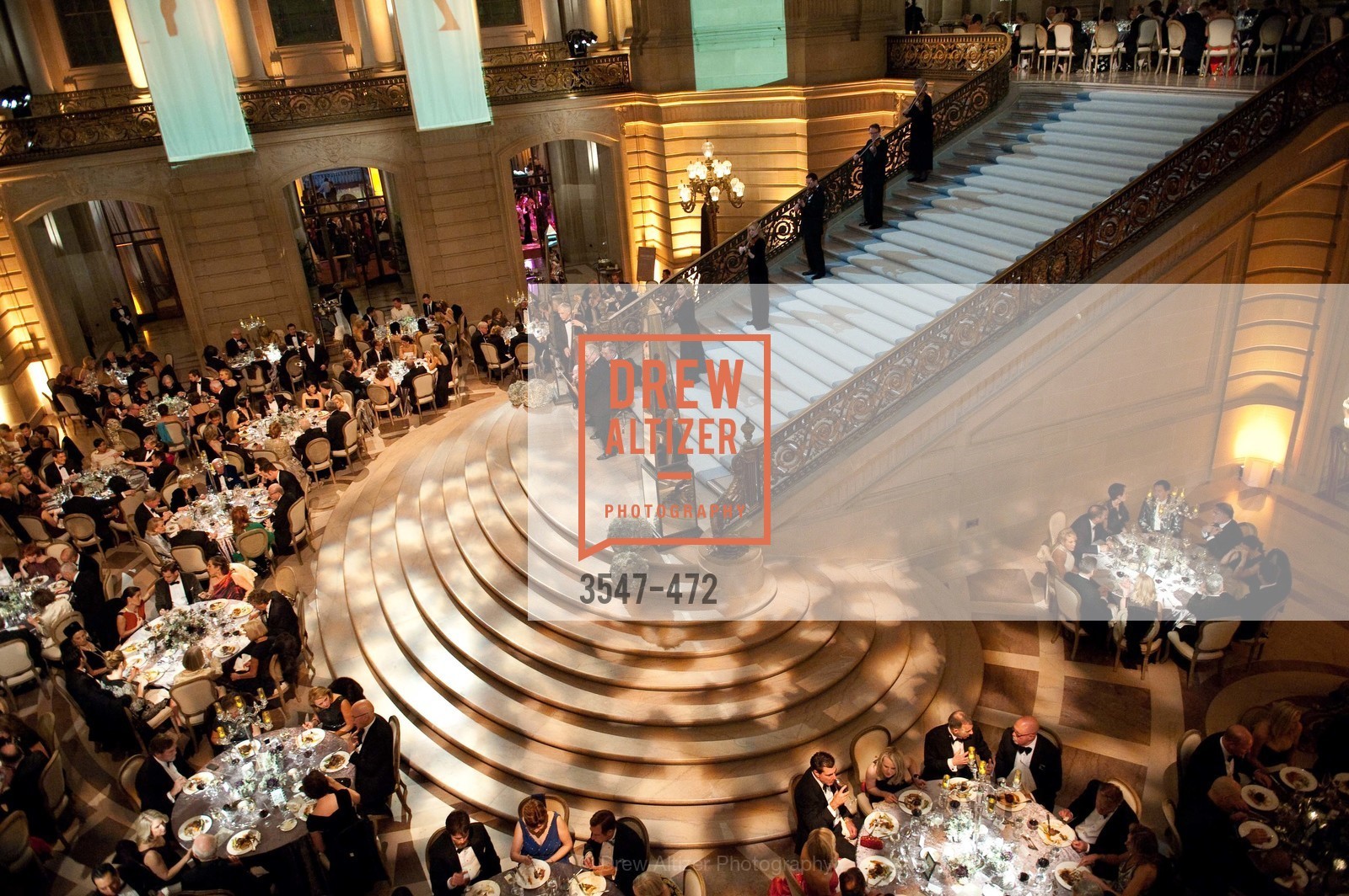 Atmosphere, SAN FRANCISCO BALLET Opening Night Gala: PHENOMENAL - Intermission & Dinner, US. SF City Hall, January 22nd, 2014,Drew Altizer, Drew Altizer Photography, full-service agency, private events, San Francisco photographer, photographer california