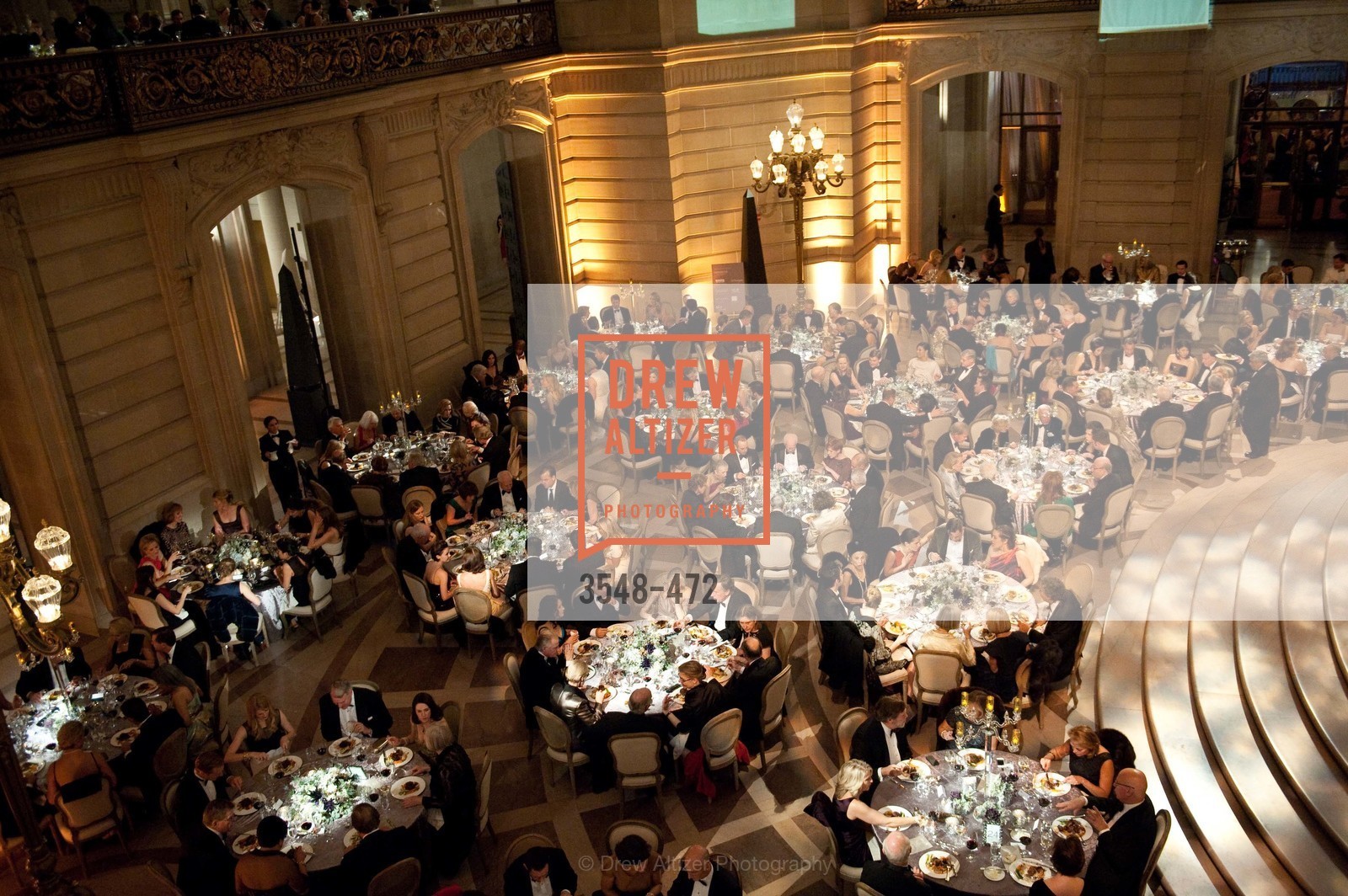 Atmosphere, SAN FRANCISCO BALLET Opening Night Gala: PHENOMENAL - Intermission & Dinner, US. SF City Hall, January 22nd, 2014,Drew Altizer, Drew Altizer Photography, full-service agency, private events, San Francisco photographer, photographer california