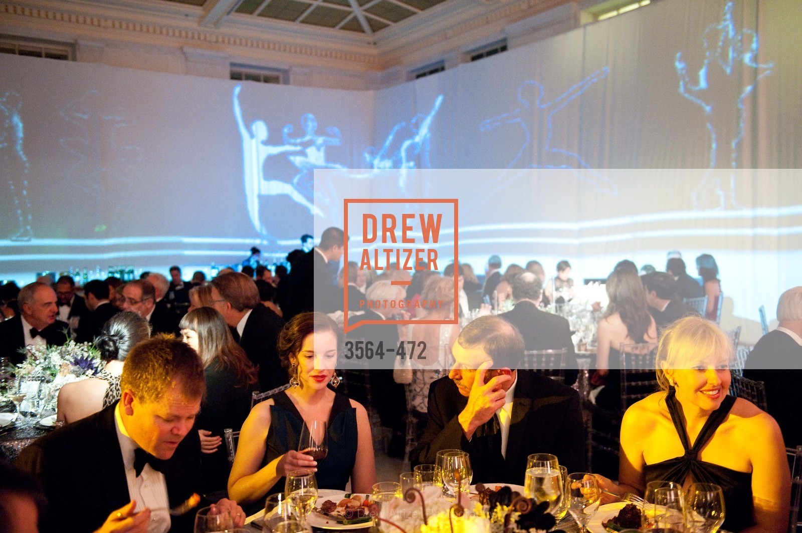 Atmosphere, SAN FRANCISCO BALLET Opening Night Gala: PHENOMENAL - Intermission & Dinner, US. SF City Hall, January 22nd, 2014,Drew Altizer, Drew Altizer Photography, full-service agency, private events, San Francisco photographer, photographer california