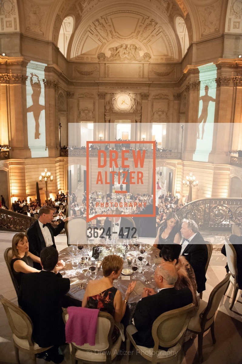 Atmosphere, SAN FRANCISCO BALLET Opening Night Gala: PHENOMENAL - Intermission & Dinner, US. SF City Hall, January 22nd, 2014,Drew Altizer, Drew Altizer Photography, full-service event agency, private events, San Francisco photographer, photographer California