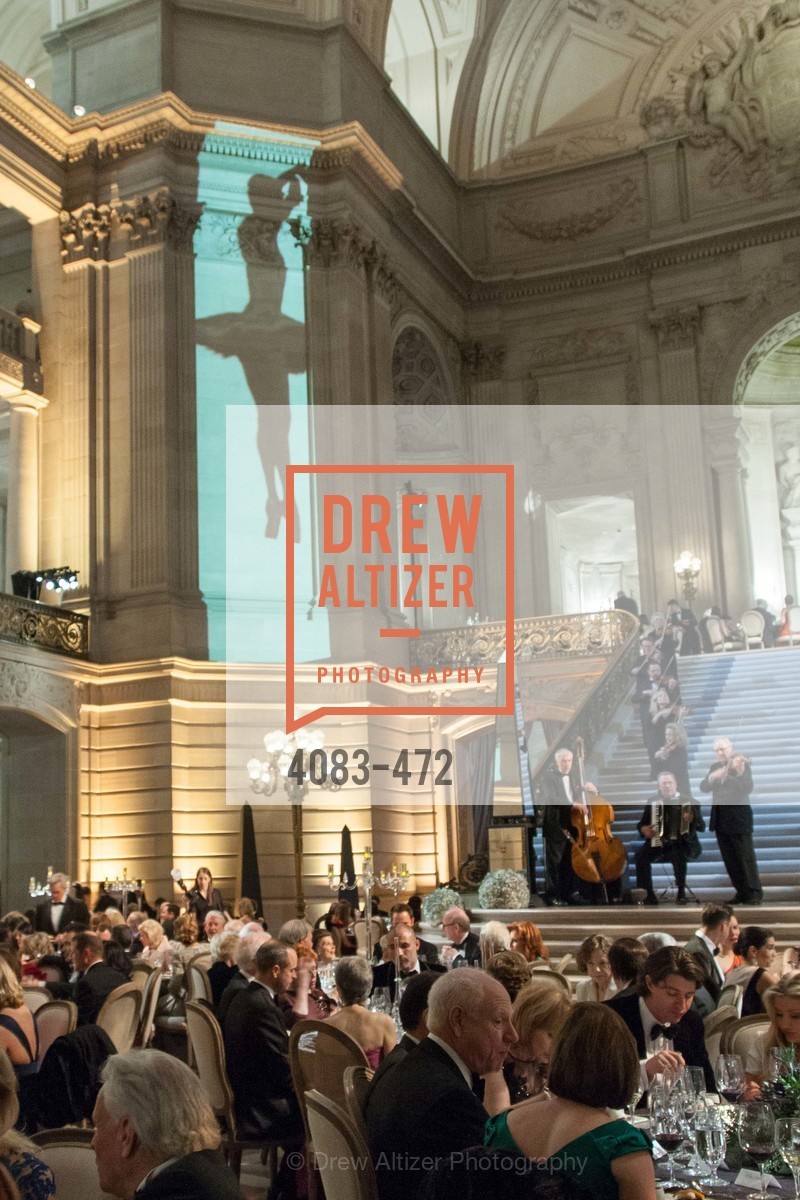 Atmosphere, SAN FRANCISCO BALLET Opening Night Gala: PHENOMENAL - Intermission & Dinner, US. SF City Hall, January 22nd, 2014,Drew Altizer, Drew Altizer Photography, full-service event agency, private events, San Francisco photographer, photographer California