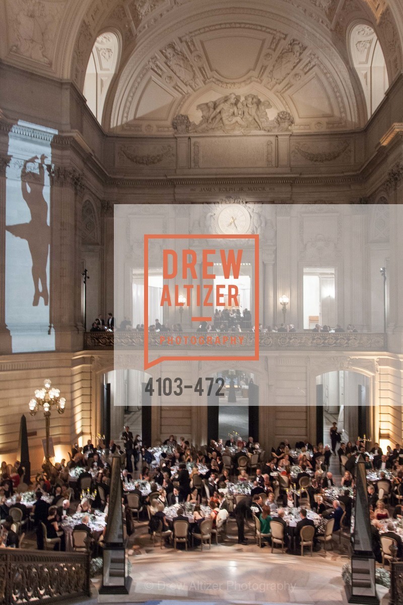Atmosphere, SAN FRANCISCO BALLET Opening Night Gala: PHENOMENAL - Intermission & Dinner, US. SF City Hall, January 22nd, 2014,Drew Altizer, Drew Altizer Photography, full-service agency, private events, San Francisco photographer, photographer california