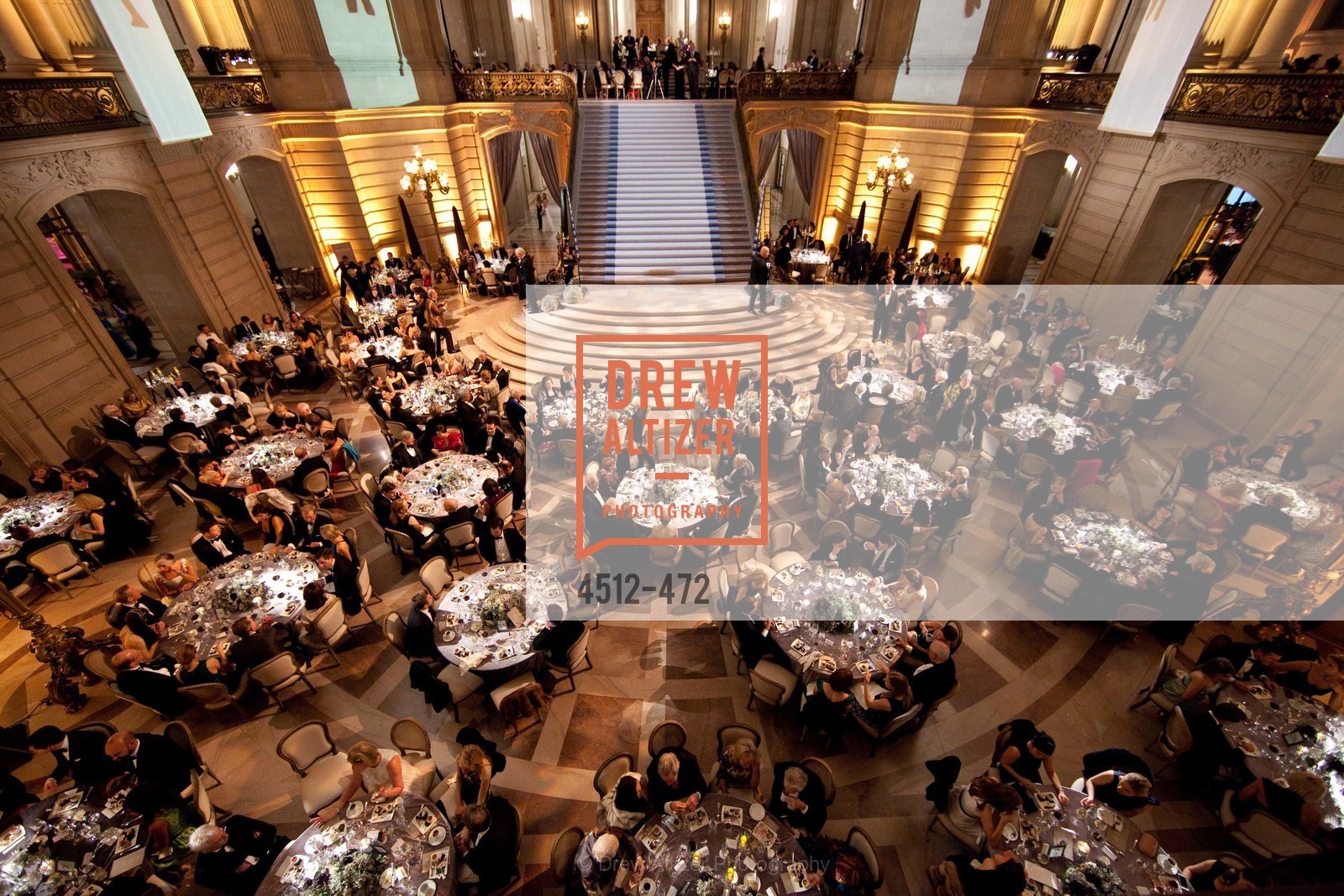 Atmosphere, SAN FRANCISCO BALLET Opening Night Gala: PHENOMENAL - Intermission & Dinner, US. SF City Hall, January 22nd, 2014,Drew Altizer, Drew Altizer Photography, full-service agency, private events, San Francisco photographer, photographer california