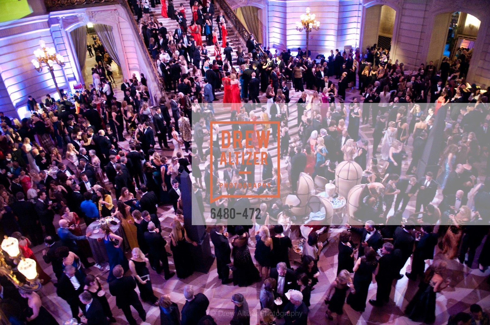 Atmosphere, SAN FRANCISCO BALLET Opening Night Gala: PHENOMENAL - Intermission & Dinner, US. SF City Hall, January 22nd, 2014,Drew Altizer, Drew Altizer Photography, full-service agency, private events, San Francisco photographer, photographer california