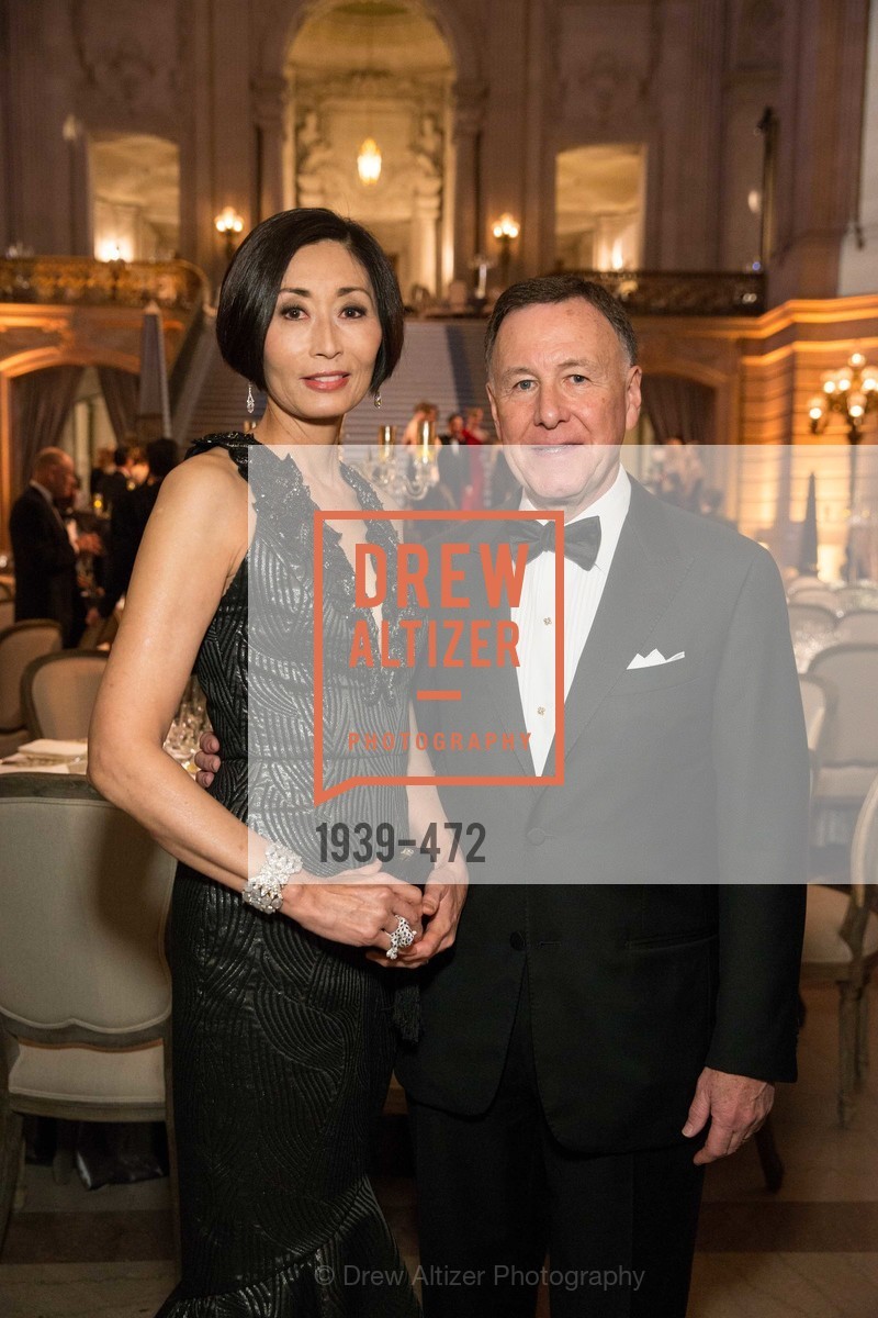 Yurie Pascarella, Carl Pascarella, SAN FRANCISCO BALLET Opening Night Gala: PHENOMENAL - Intermission & Dinner, US. SF City Hall, January 22nd, 2014,Drew Altizer, Drew Altizer Photography, full-service agency, private events, San Francisco photographer, photographer california