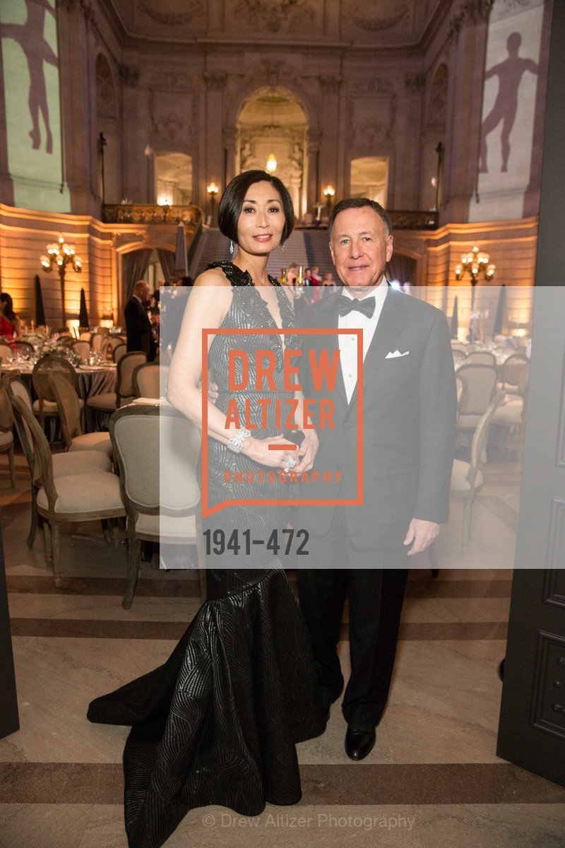 Yurie Pascarella, Carl Pascarella, SAN FRANCISCO BALLET Opening Night Gala: PHENOMENAL - Intermission & Dinner, US. SF City Hall, January 22nd, 2014,Drew Altizer, Drew Altizer Photography, full-service agency, private events, San Francisco photographer, photographer california