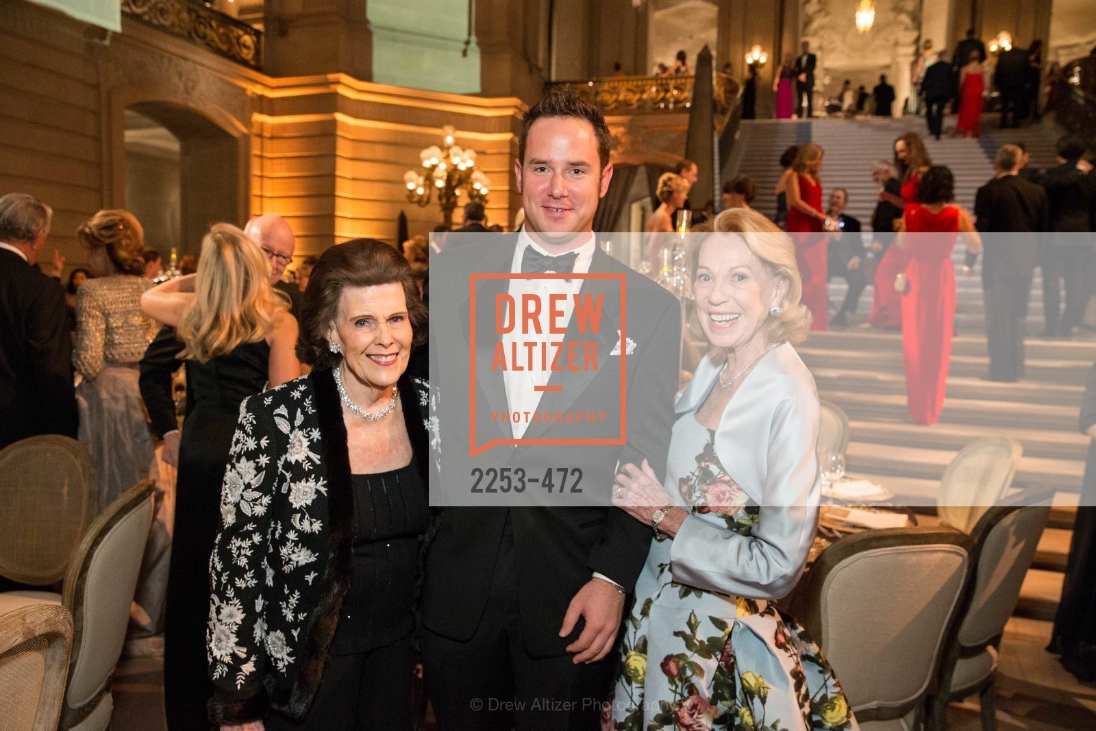 Lucy Jewett, Drew Weyerhaeuser, Charlotte Shultz, SAN FRANCISCO BALLET Opening Night Gala: PHENOMENAL - Intermission & Dinner, US. SF City Hall, January 22nd, 2014,Drew Altizer, Drew Altizer Photography, full-service agency, private events, San Francisco photographer, photographer california