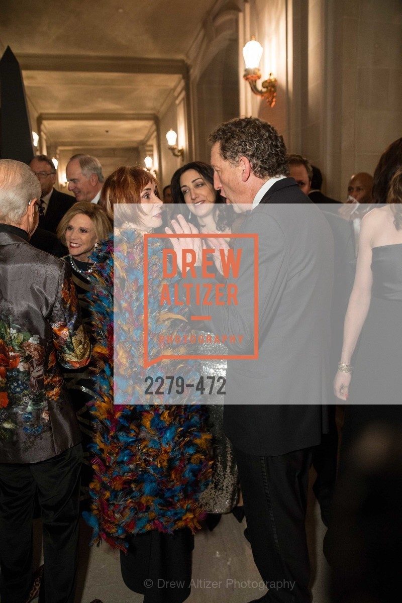 Norah Stone, Pam Baer, Larry Baer, SAN FRANCISCO BALLET Opening Night Gala: PHENOMENAL - Intermission & Dinner, US. SF City Hall, January 22nd, 2014,Drew Altizer, Drew Altizer Photography, full-service agency, private events, San Francisco photographer, photographer california