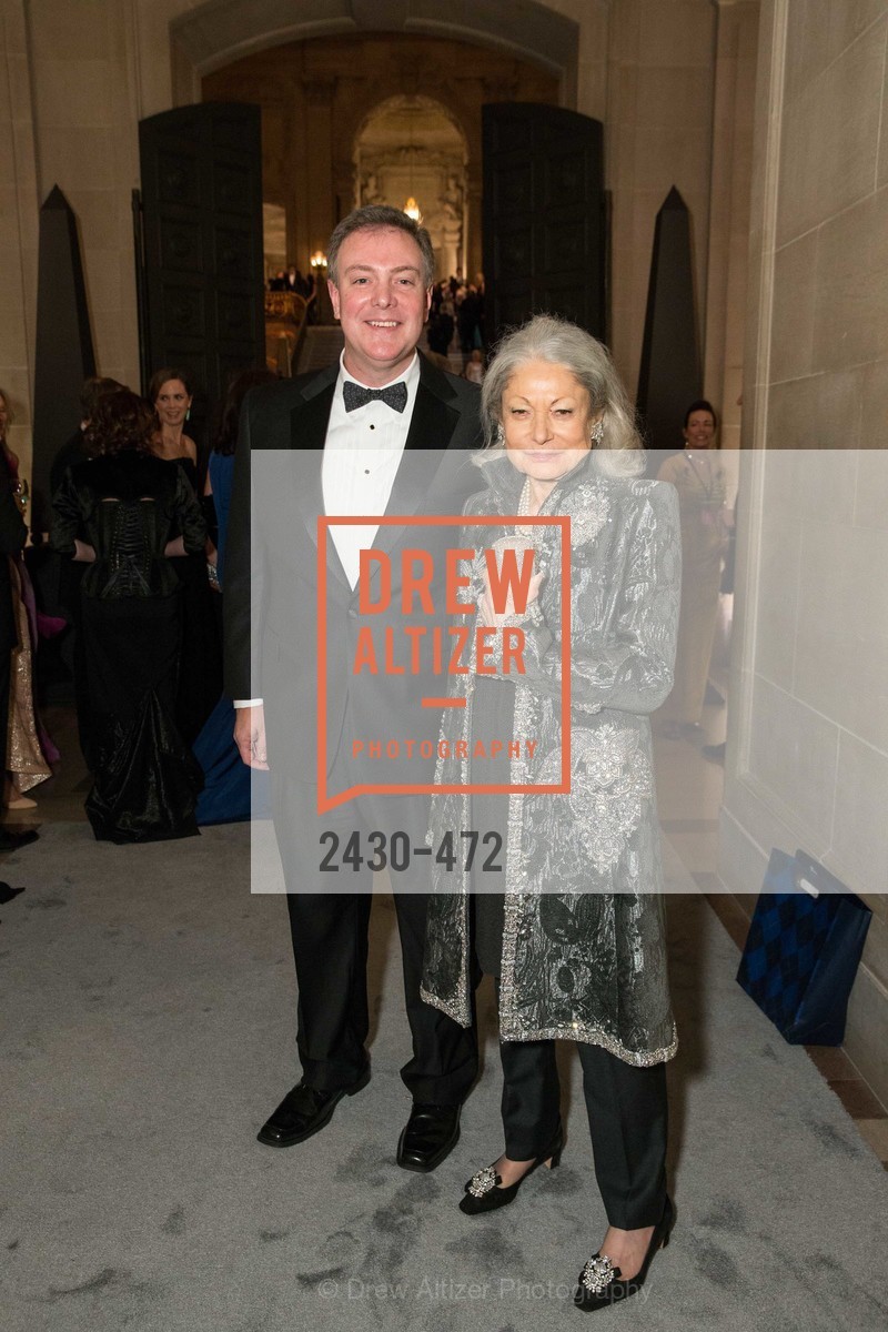 Kevin O'Shea, Denise Hale, SAN FRANCISCO BALLET Opening Night Gala: PHENOMENAL - Intermission & Dinner, US. SF City Hall, January 22nd, 2014,Drew Altizer, Drew Altizer Photography, full-service agency, private events, San Francisco photographer, photographer california