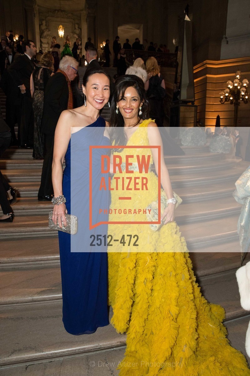 Carolyn Chang, Komal Shah, SAN FRANCISCO BALLET Opening Night Gala: PHENOMENAL - Intermission & Dinner, US. SF City Hall, January 22nd, 2014,Drew Altizer, Drew Altizer Photography, full-service event agency, private events, San Francisco photographer, photographer California