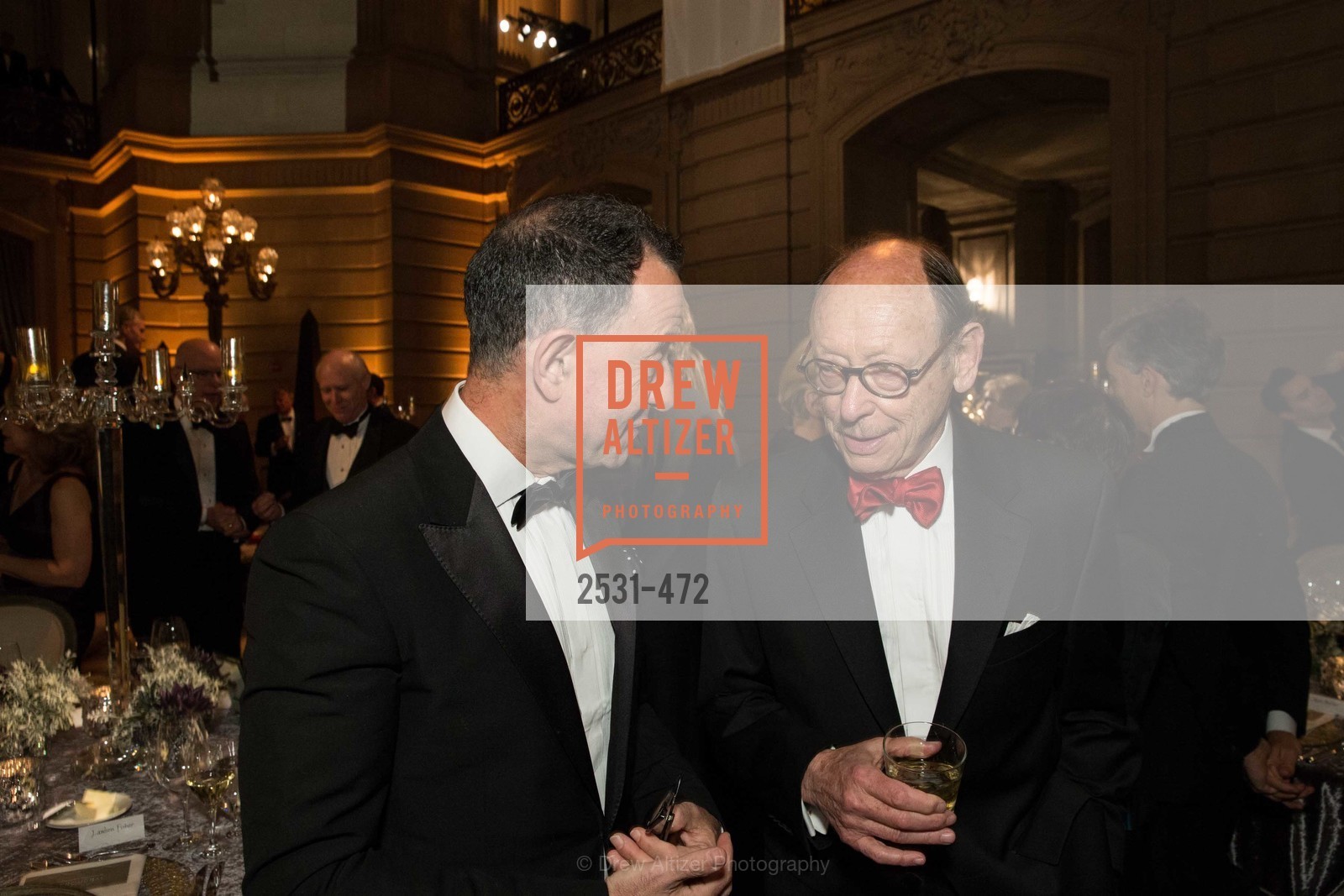 Colin Bailey, Bernard Osher, SAN FRANCISCO BALLET Opening Night Gala: PHENOMENAL - Intermission & Dinner, US. SF City Hall, January 22nd, 2014,Drew Altizer, Drew Altizer Photography, full-service agency, private events, San Francisco photographer, photographer california