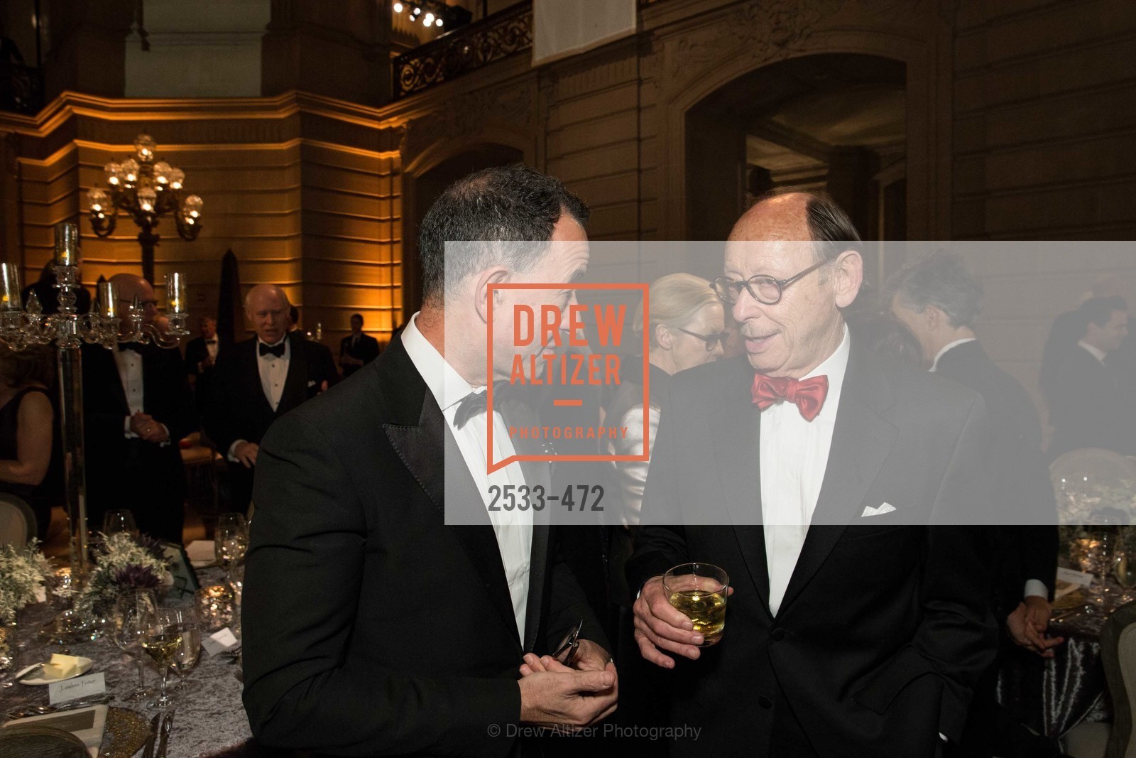 Colin Bailey, Bernard Osher, SAN FRANCISCO BALLET Opening Night Gala: PHENOMENAL - Intermission & Dinner, US. SF City Hall, January 22nd, 2014,Drew Altizer, Drew Altizer Photography, full-service agency, private events, San Francisco photographer, photographer california