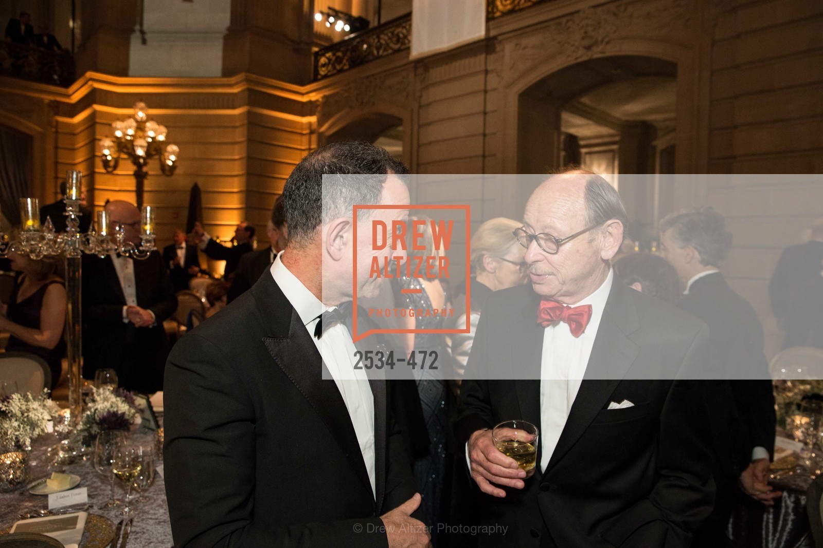 Colin Bailey, Bernard Osher, SAN FRANCISCO BALLET Opening Night Gala: PHENOMENAL - Intermission & Dinner, US. SF City Hall, January 22nd, 2014,Drew Altizer, Drew Altizer Photography, full-service agency, private events, San Francisco photographer, photographer california