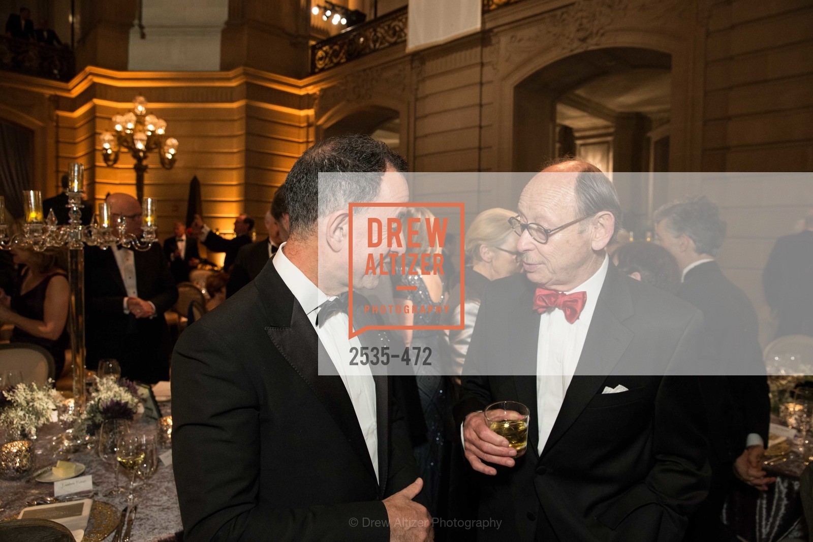 Colin Bailey, Bernard Osher, SAN FRANCISCO BALLET Opening Night Gala: PHENOMENAL - Intermission & Dinner, US. SF City Hall, January 22nd, 2014,Drew Altizer, Drew Altizer Photography, full-service agency, private events, San Francisco photographer, photographer california
