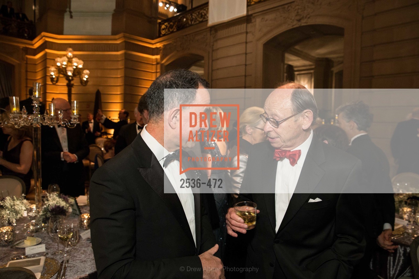 Colin Bailey, Bernard Osher, SAN FRANCISCO BALLET Opening Night Gala: PHENOMENAL - Intermission & Dinner, US. SF City Hall, Photo #2536-472 Colin Bailey, Bernard Osher, Photo #2536-472