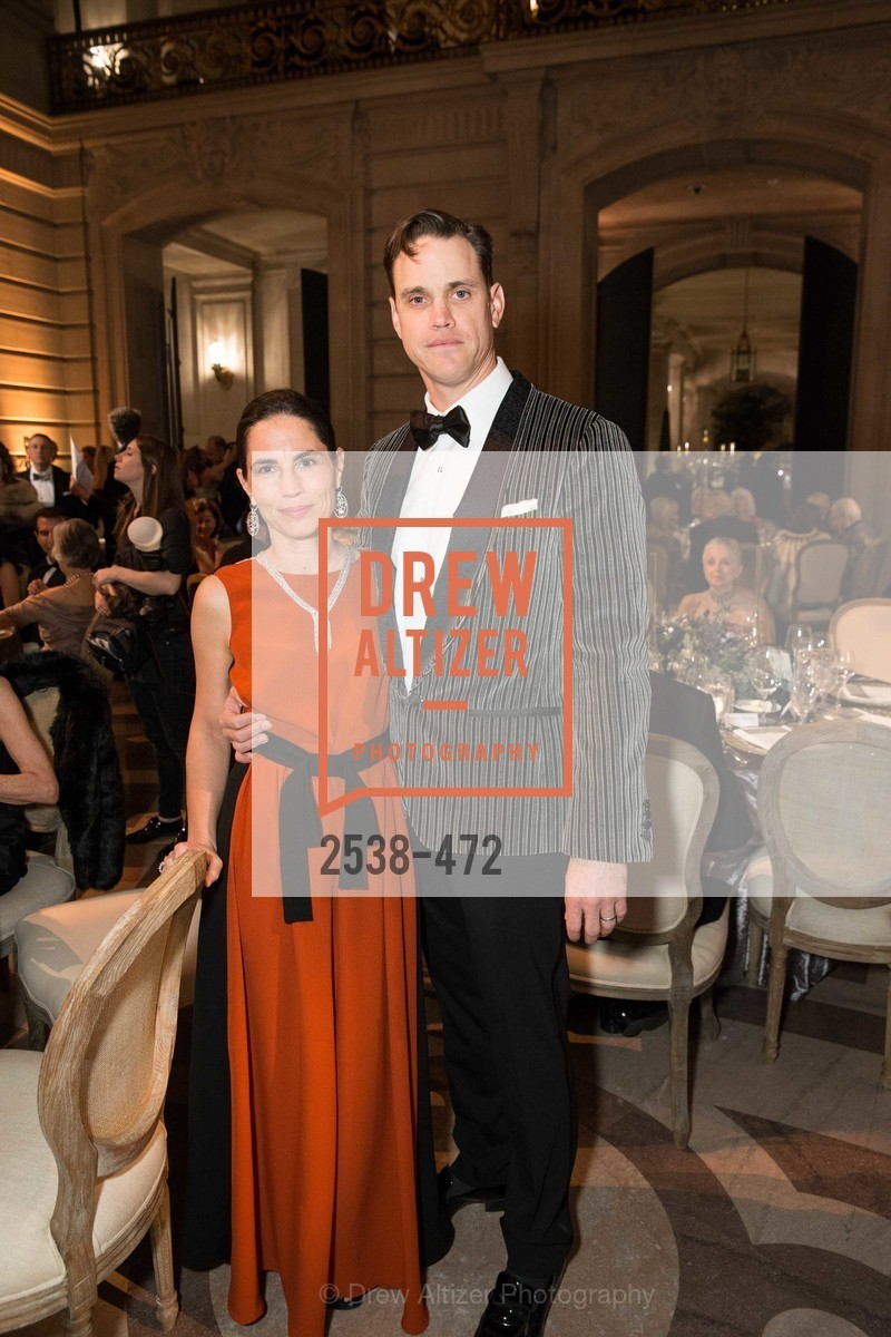 Nicola Miner, Robert Mailer Anderson, SAN FRANCISCO BALLET Opening Night Gala: PHENOMENAL - Intermission & Dinner, US. SF City Hall, January 22nd, 2014,Drew Altizer, Drew Altizer Photography, full-service agency, private events, San Francisco photographer, photographer california