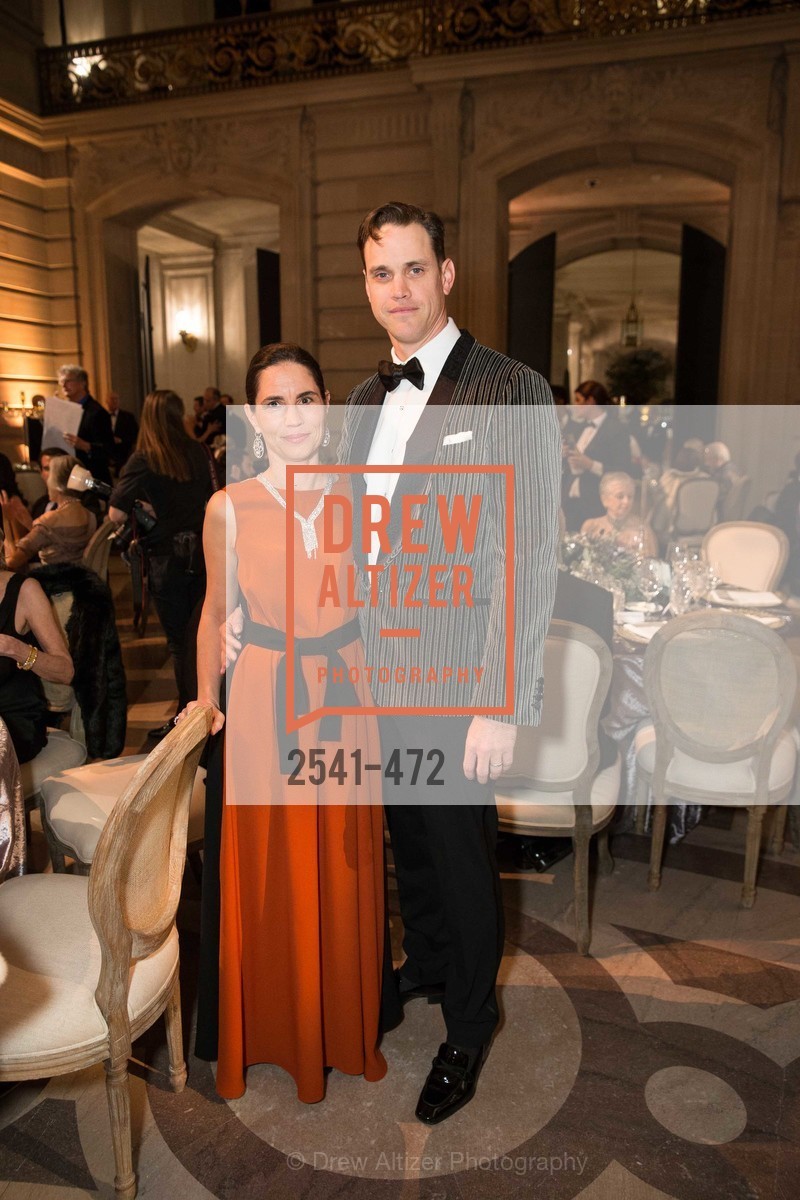 Nicola Miner, Robert Mailer Anderson, SAN FRANCISCO BALLET Opening Night Gala: PHENOMENAL - Intermission & Dinner, US. SF City Hall, January 22nd, 2014,Drew Altizer, Drew Altizer Photography, full-service event agency, private events, San Francisco photographer, photographer California