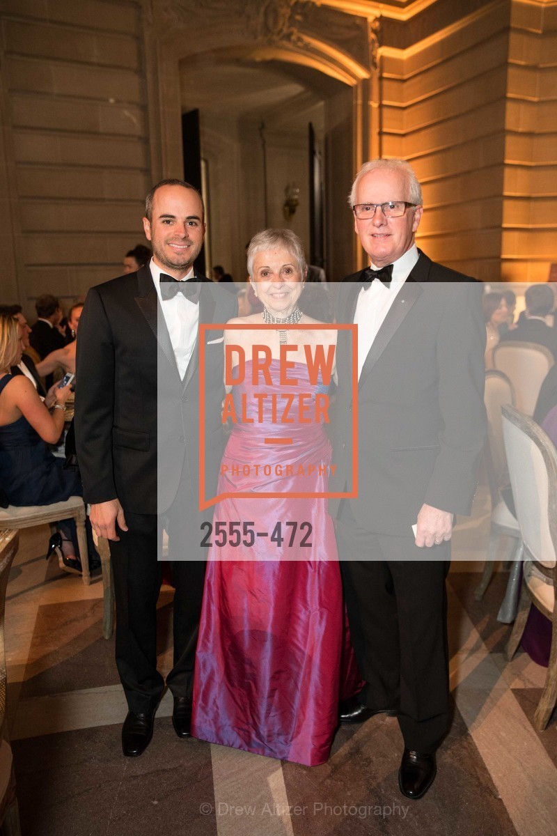 Erik Tomasson, Marlene Tomasson, Helgi Tomasson, SAN FRANCISCO BALLET Opening Night Gala: PHENOMENAL - Intermission & Dinner, US. SF City Hall, January 22nd, 2014,Drew Altizer, Drew Altizer Photography, full-service agency, private events, San Francisco photographer, photographer california