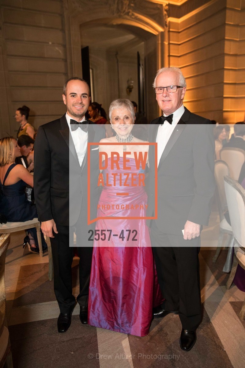 Erik Tomasson, Marlene Tomasson, Helgi Tomasson, SAN FRANCISCO BALLET Opening Night Gala: PHENOMENAL - Intermission & Dinner, US. SF City Hall, January 22nd, 2014,Drew Altizer, Drew Altizer Photography, full-service agency, private events, San Francisco photographer, photographer california