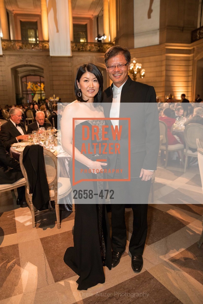 Akiko Yamazaki, Jerry Yang, SAN FRANCISCO BALLET Opening Night Gala: PHENOMENAL - Intermission & Dinner, US. SF City Hall, January 22nd, 2014,Drew Altizer, Drew Altizer Photography, full-service agency, private events, San Francisco photographer, photographer california