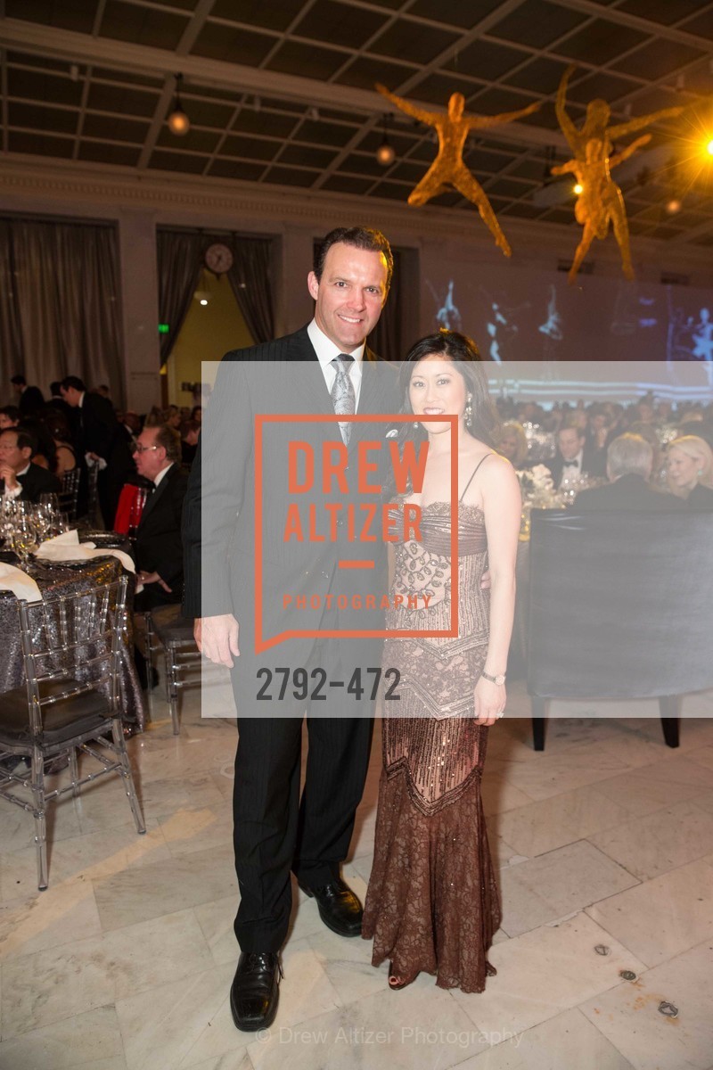 Bret Hedican, Kristi Yamaguchi, SAN FRANCISCO BALLET Opening Night Gala: PHENOMENAL - Intermission & Dinner, US. SF City Hall, January 22nd, 2014