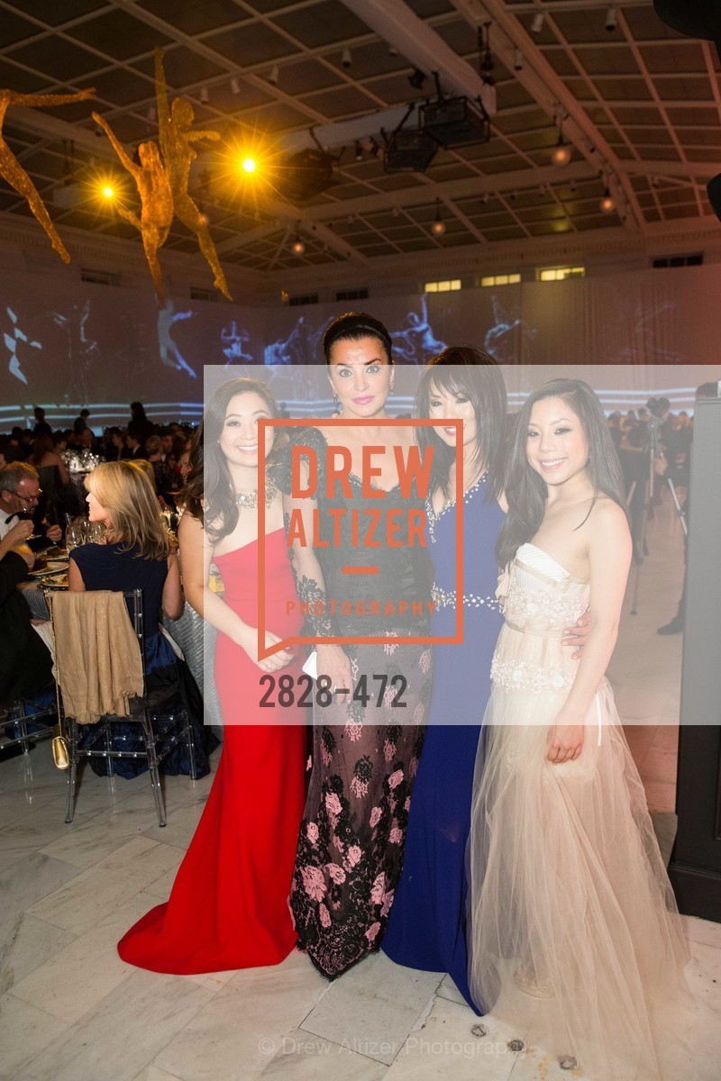 Kelsey Lee, Azadeh Riaz, Jennifer Lee, Kristin Lee, SAN FRANCISCO BALLET Opening Night Gala: PHENOMENAL - Intermission & Dinner, US. SF City Hall, January 22nd, 2014,Drew Altizer, Drew Altizer Photography, full-service agency, private events, San Francisco photographer, photographer california