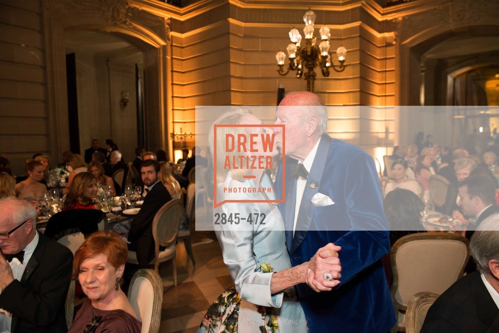 Charlotte Shultz, George Shultz, SAN FRANCISCO BALLET Opening Night Gala: PHENOMENAL - Intermission & Dinner, US. SF City Hall, January 22nd, 2014,Drew Altizer, Drew Altizer Photography, full-service event agency, private events, San Francisco photographer, photographer California