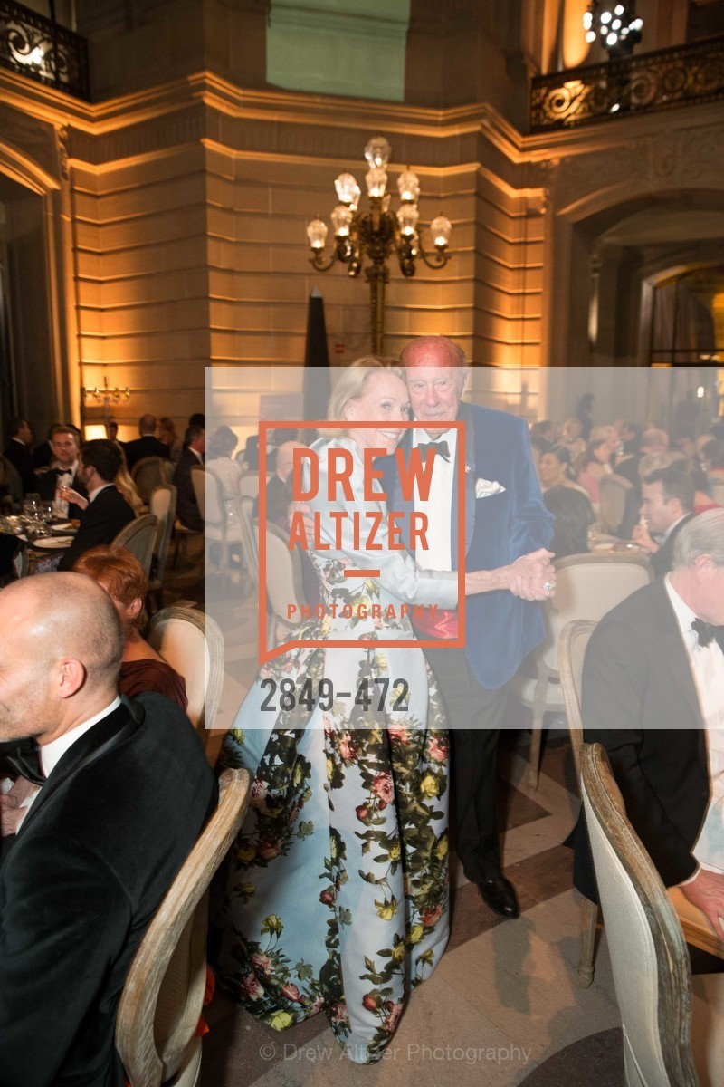Charlotte Shultz, George Shultz, SAN FRANCISCO BALLET Opening Night Gala: PHENOMENAL - Intermission & Dinner, US. SF City Hall, January 22nd, 2014,Drew Altizer, Drew Altizer Photography, full-service agency, private events, San Francisco photographer, photographer california
