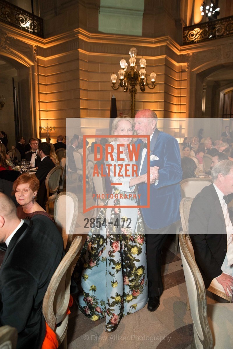 Charlotte Shultz, George Shultz, SAN FRANCISCO BALLET Opening Night Gala: PHENOMENAL - Intermission & Dinner, US. SF City Hall, January 22nd, 2014,Drew Altizer, Drew Altizer Photography, full-service agency, private events, San Francisco photographer, photographer california