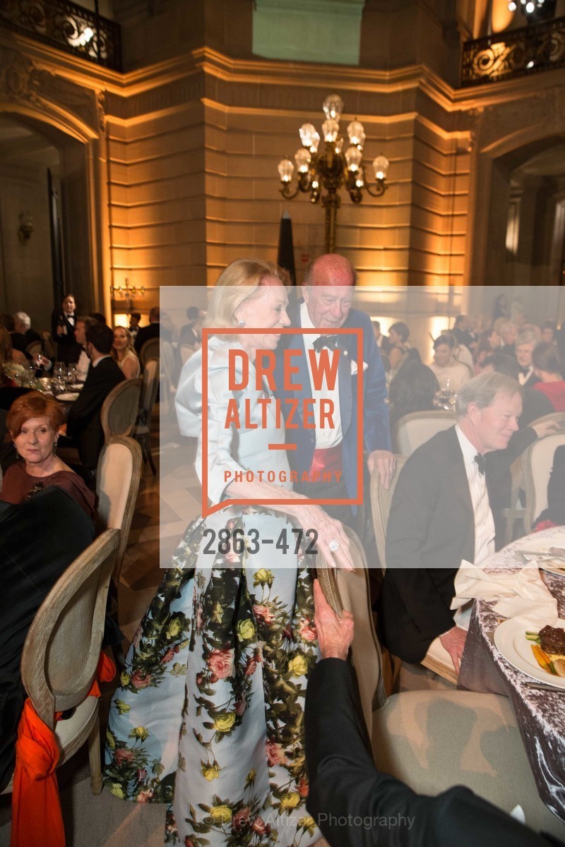 Charlotte Shultz, George Shultz, SAN FRANCISCO BALLET Opening Night Gala: PHENOMENAL - Intermission & Dinner, US. SF City Hall, January 22nd, 2014,Drew Altizer, Drew Altizer Photography, full-service event agency, private events, San Francisco photographer, photographer California