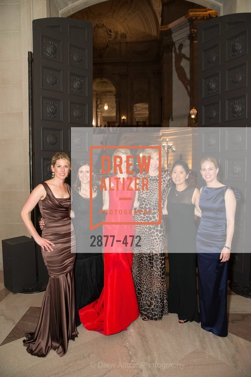 Erin O'Donovan, Jessica Spaly, Anne Marie Peterson, Nancy Kukacka, Tomoko Fortune, Alison Bhusri, SAN FRANCISCO BALLET Opening Night Gala: PHENOMENAL - Intermission & Dinner, US. SF City Hall, January 22nd, 2014,Drew Altizer, Drew Altizer Photography, full-service agency, private events, San Francisco photographer, photographer california