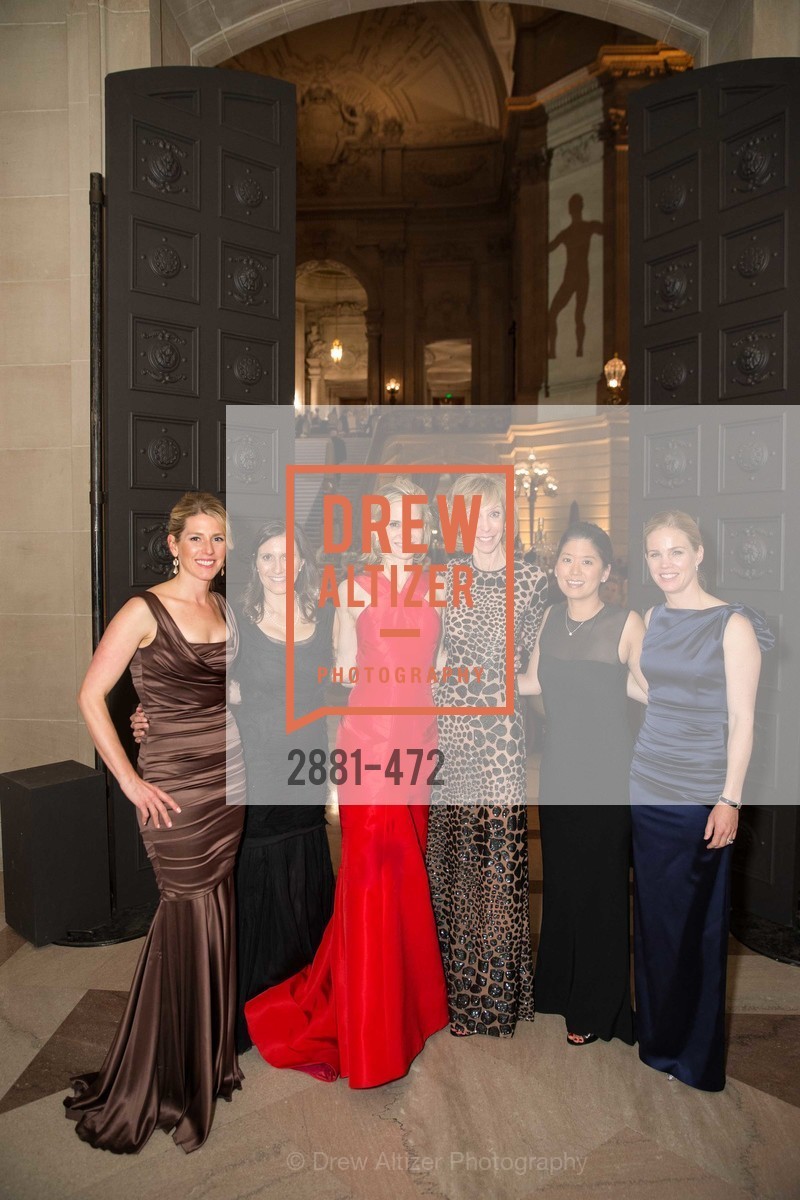 Erin O'Donovan, Jessica Spaly, Anne Marie Peterson, Nancy Kukacka, Tomoko Fortune, Alison Bhusri, SAN FRANCISCO BALLET Opening Night Gala: PHENOMENAL - Intermission & Dinner, US. SF City Hall, January 22nd, 2014,Drew Altizer, Drew Altizer Photography, full-service agency, private events, San Francisco photographer, photographer california