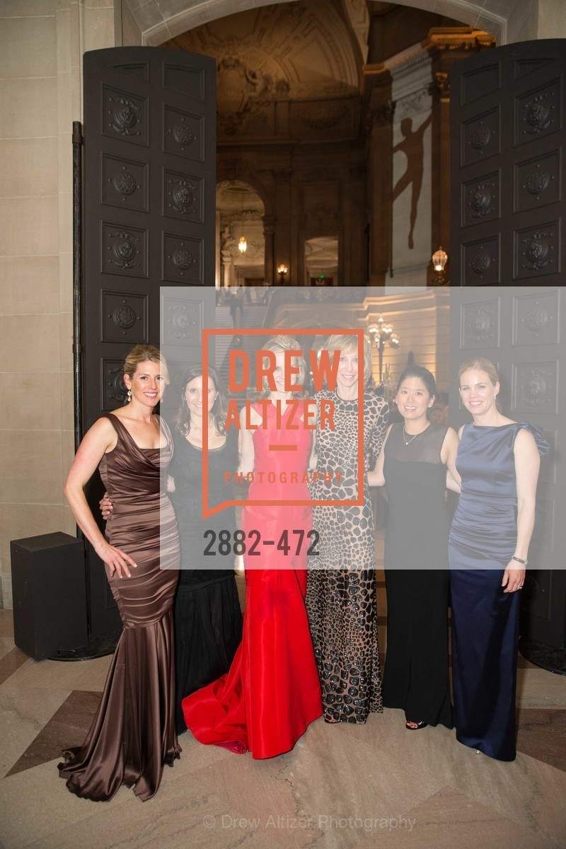 Erin O'Donovan, Jessica Spaly, Anne Marie Peterson, Nancy Kukacka, Tomoko Fortune, Alison Bhusri, SAN FRANCISCO BALLET Opening Night Gala: PHENOMENAL - Intermission & Dinner, US. SF City Hall, January 22nd, 2014,Drew Altizer, Drew Altizer Photography, full-service agency, private events, San Francisco photographer, photographer california