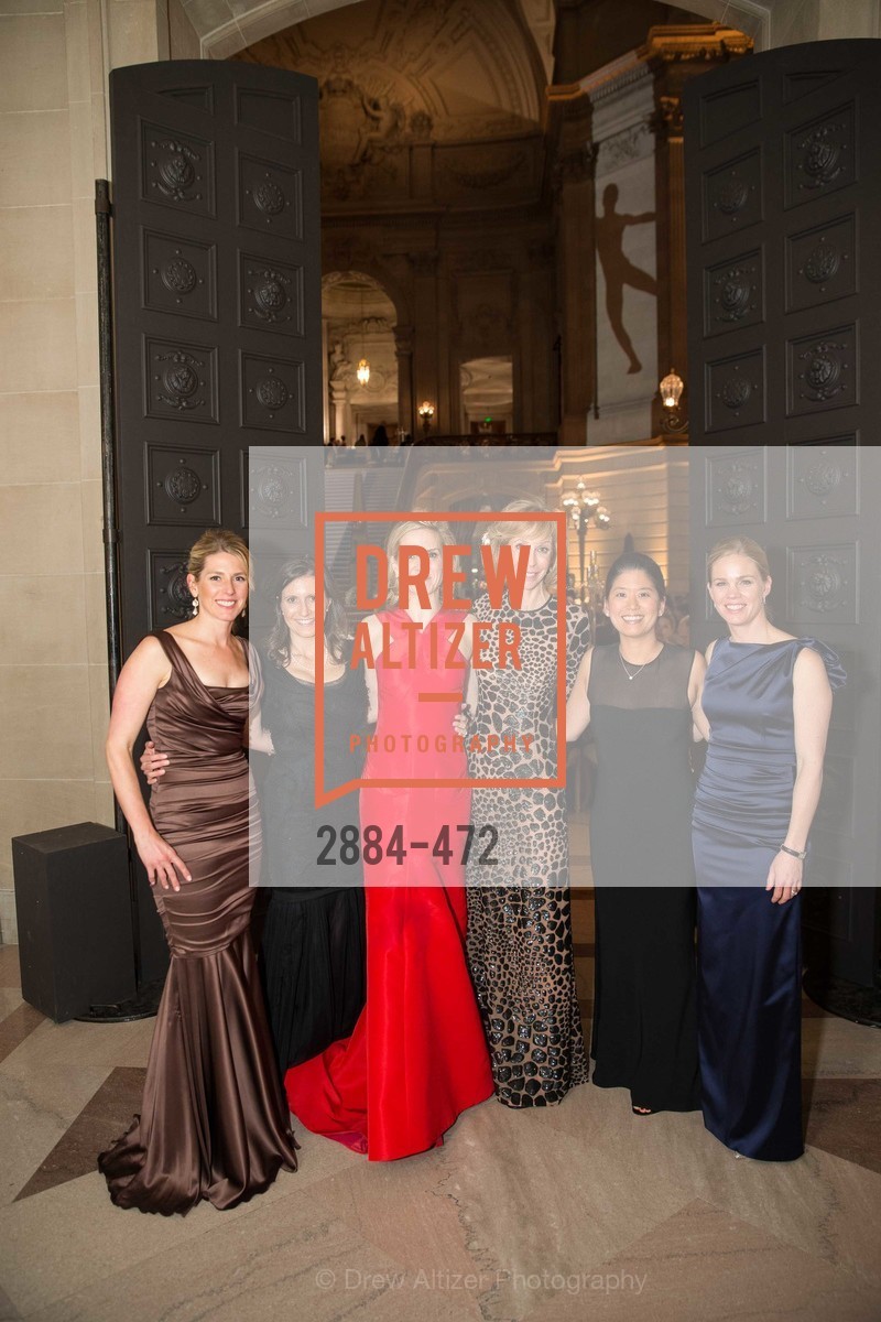 Erin O'Donovan, Jessica Spaly, Anne Marie Peterson, Nancy Kukacka, Tomoko Fortune, Alison Bhusri, SAN FRANCISCO BALLET Opening Night Gala: PHENOMENAL - Intermission & Dinner, US. SF City Hall, January 22nd, 2014,Drew Altizer, Drew Altizer Photography, full-service agency, private events, San Francisco photographer, photographer california