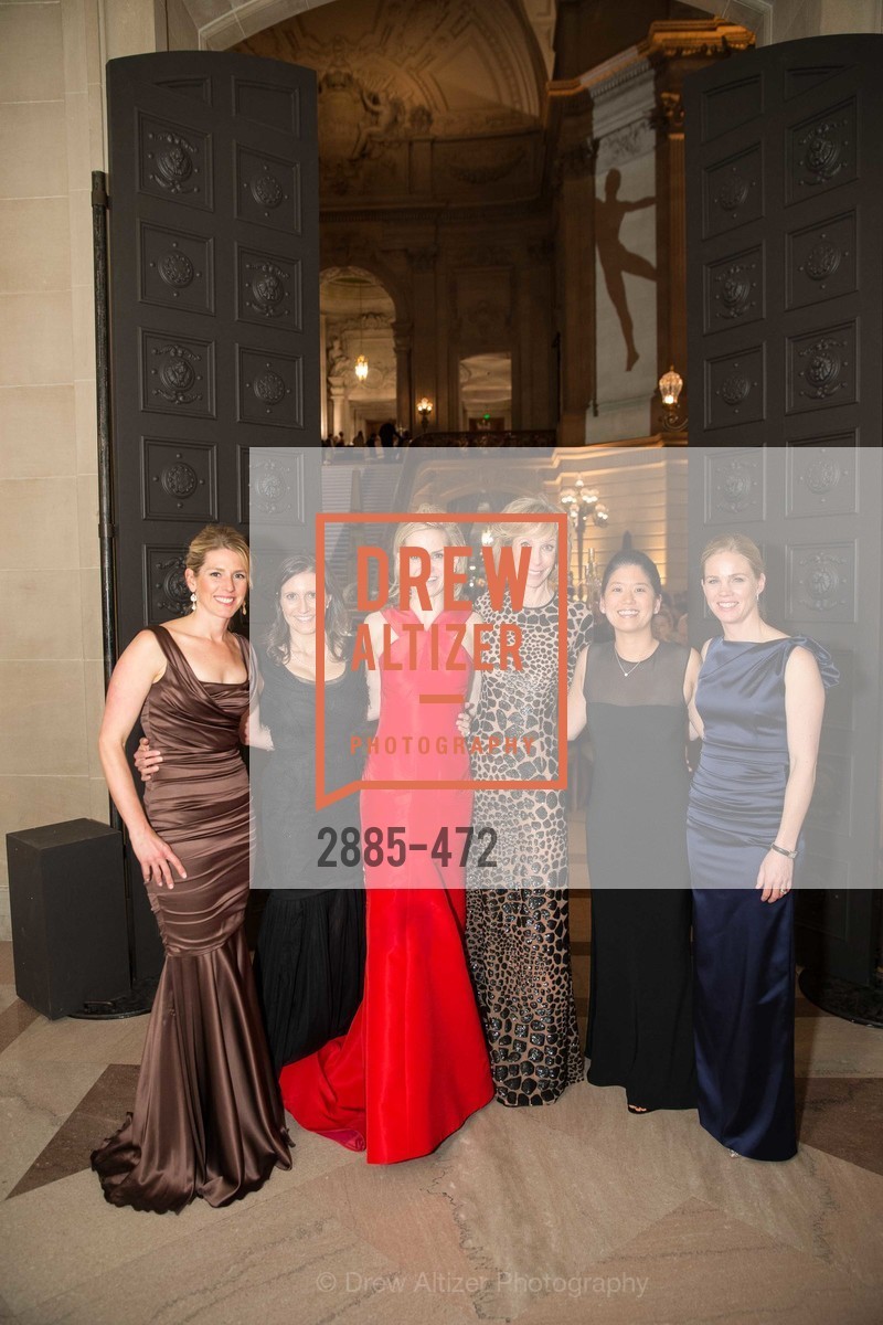 Erin O'Donovan, Jessica Spaly, Anne Marie Peterson, Nancy Kukacka, Tomoko Fortune, Alison Bhusri, SAN FRANCISCO BALLET Opening Night Gala: PHENOMENAL - Intermission & Dinner, US. SF City Hall, January 22nd, 2014,Drew Altizer, Drew Altizer Photography, full-service agency, private events, San Francisco photographer, photographer california