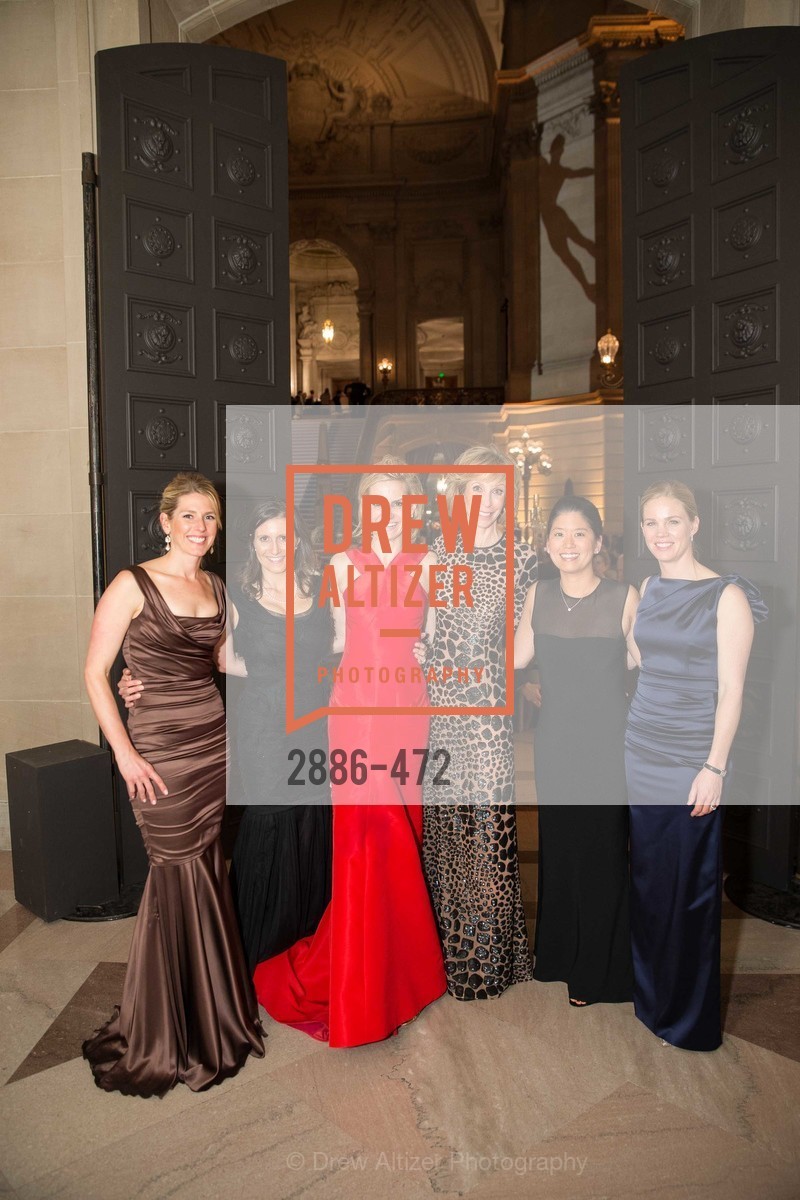 Erin O'Donovan, Jessica Spaly, Anne Marie Peterson, Nancy Kukacka, Tomoko Fortune, Alison Bhusri, SAN FRANCISCO BALLET Opening Night Gala: PHENOMENAL - Intermission & Dinner, US. SF City Hall, January 22nd, 2014,Drew Altizer, Drew Altizer Photography, full-service agency, private events, San Francisco photographer, photographer california
